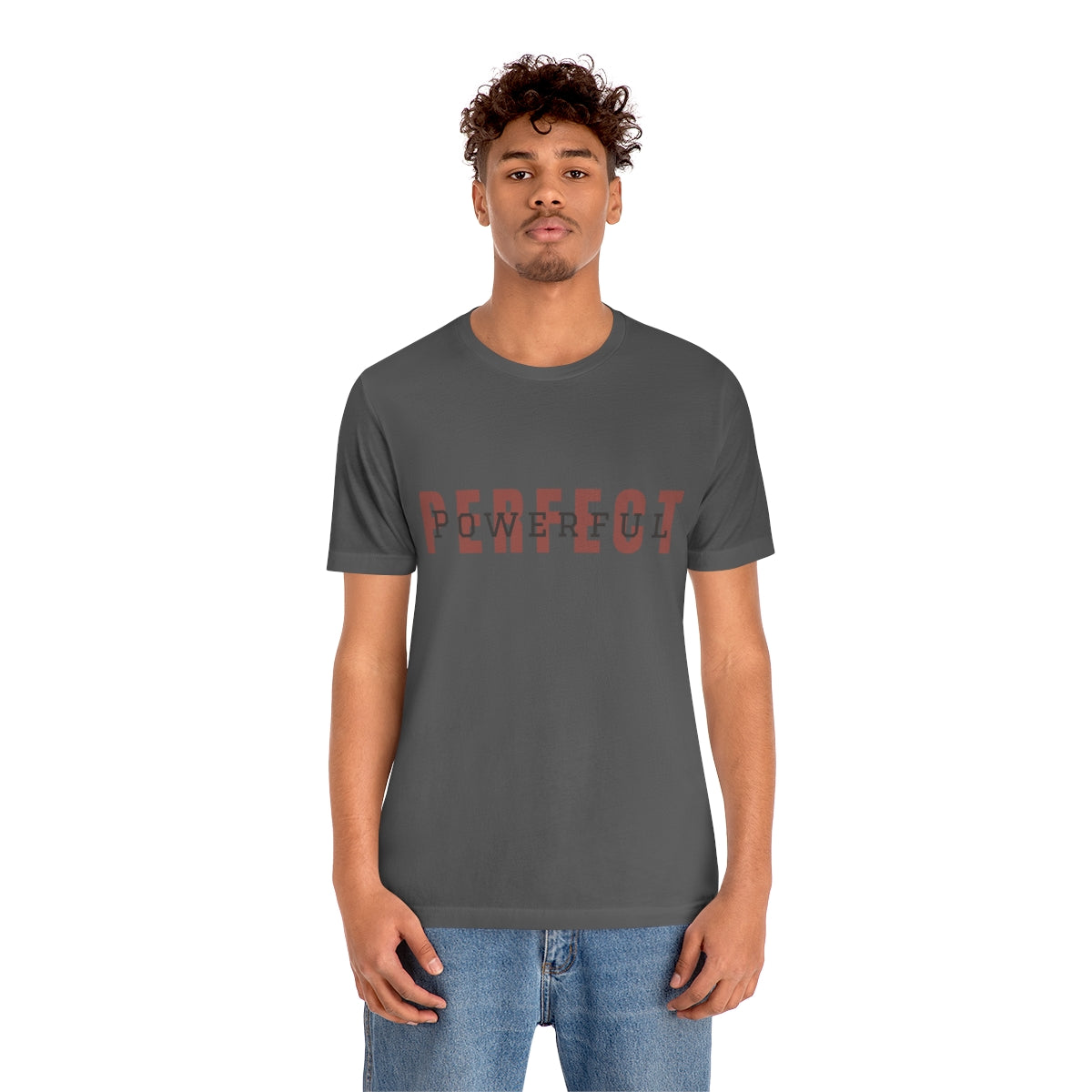 Perfect/Powerful Logo Jersey Short Sleeve Tee