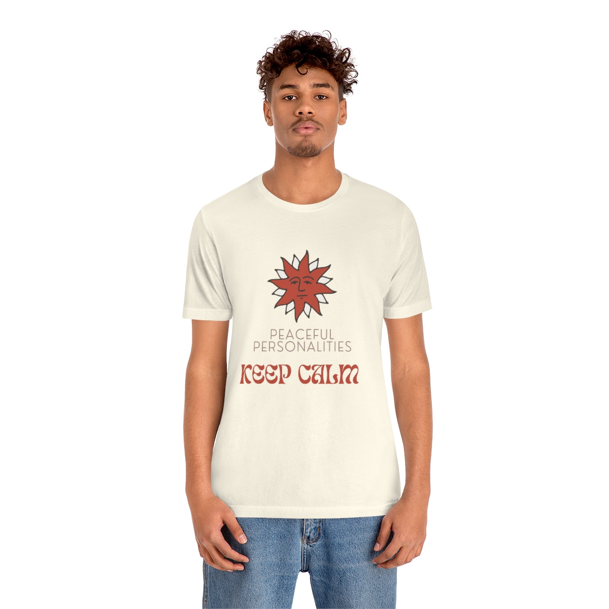Keep Calm Jersey Short Sleeve Tee