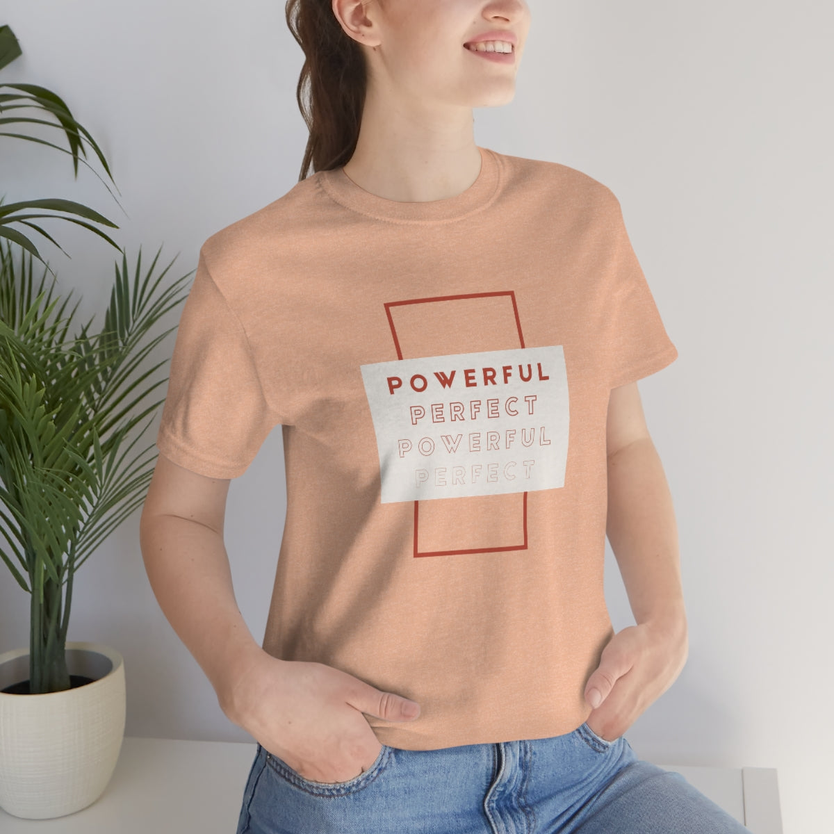 Powerful/Perfect Jersey Short Sleeve Tee