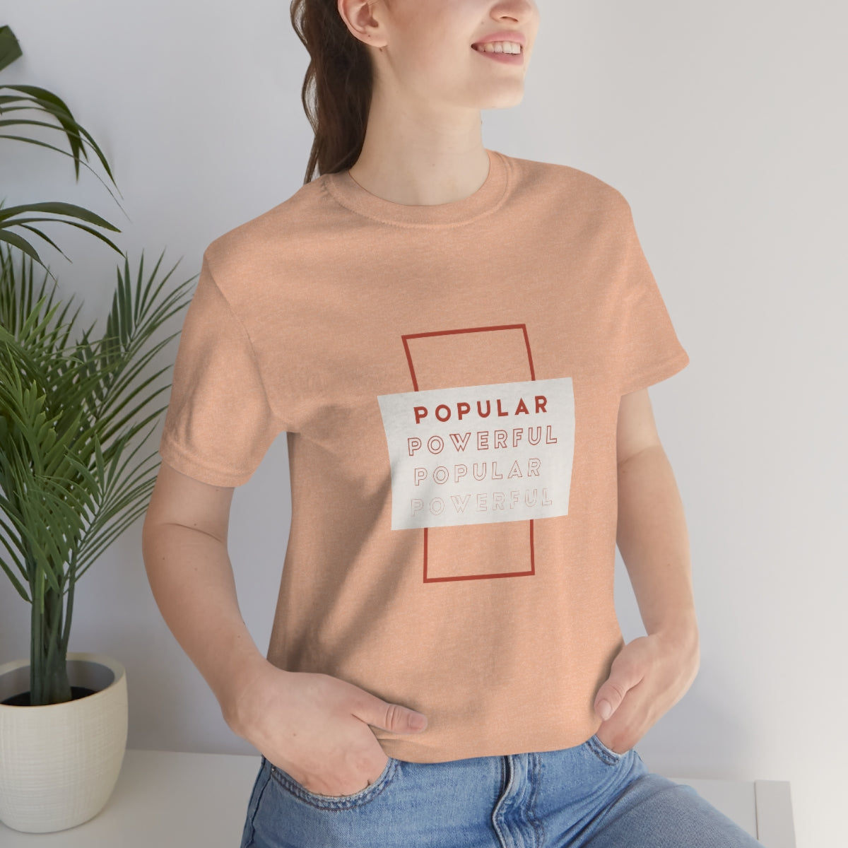 Popular/Powerful Jersey Short Sleeve Tee