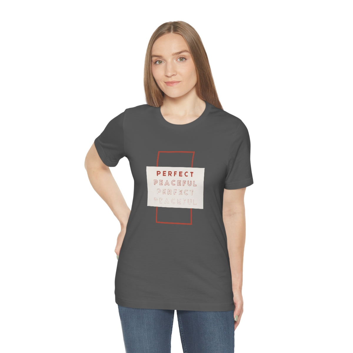 Perfect/Peaceful Jersey Short Sleeve Tee