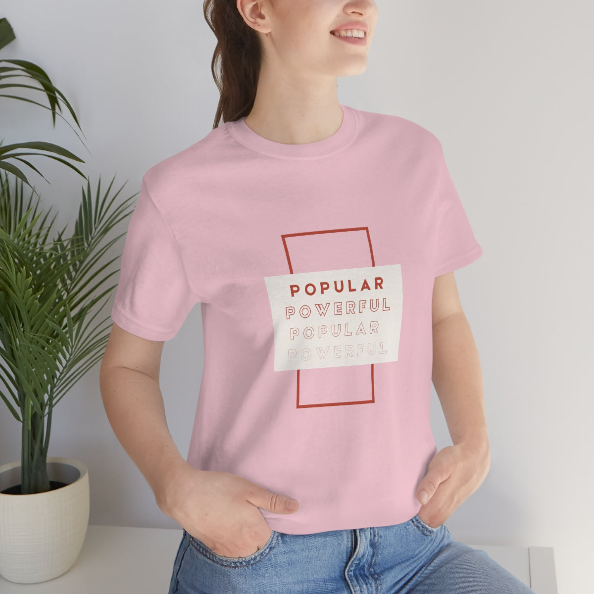 Popular/Powerful Jersey Short Sleeve Tee