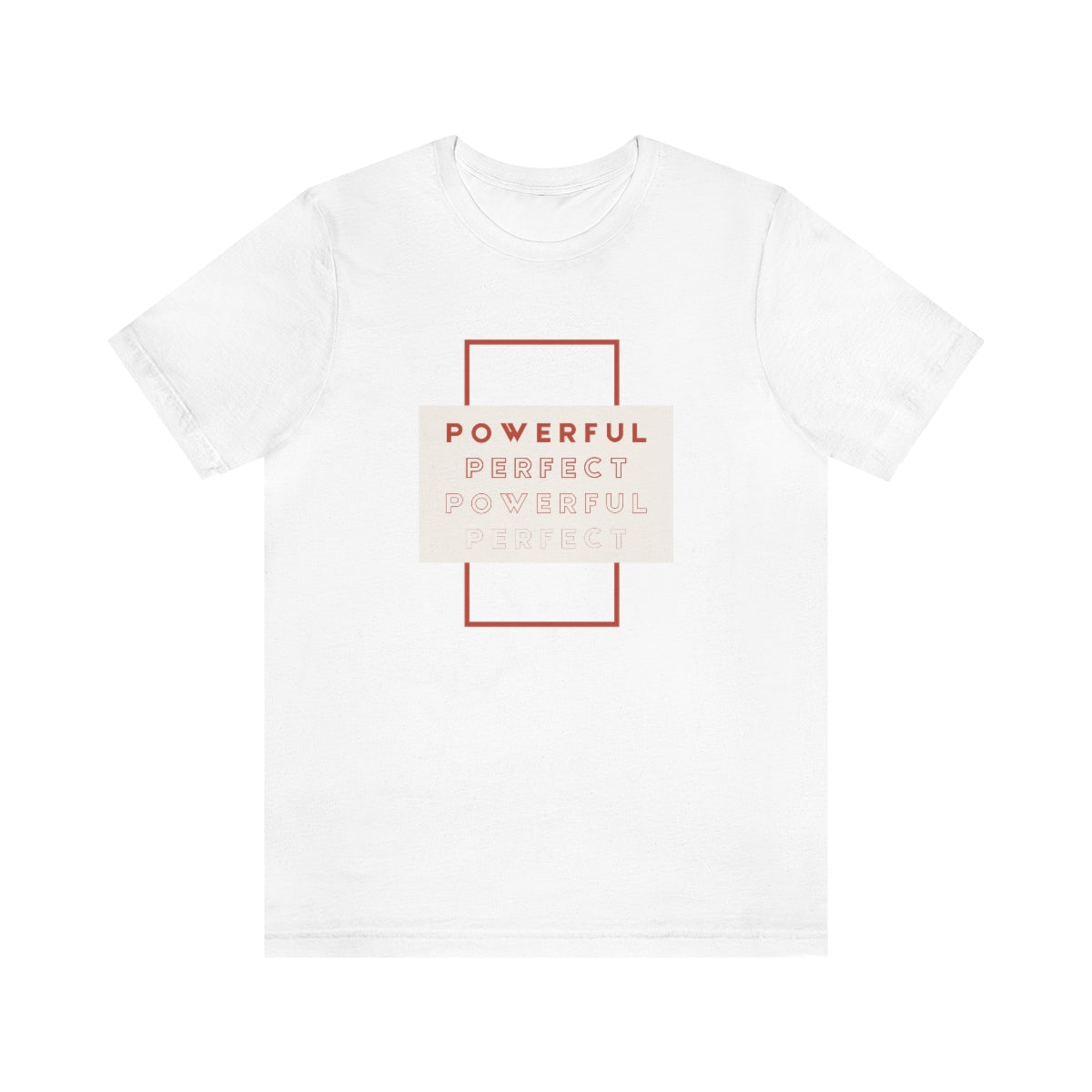 Powerful/Perfect Jersey Short Sleeve Tee