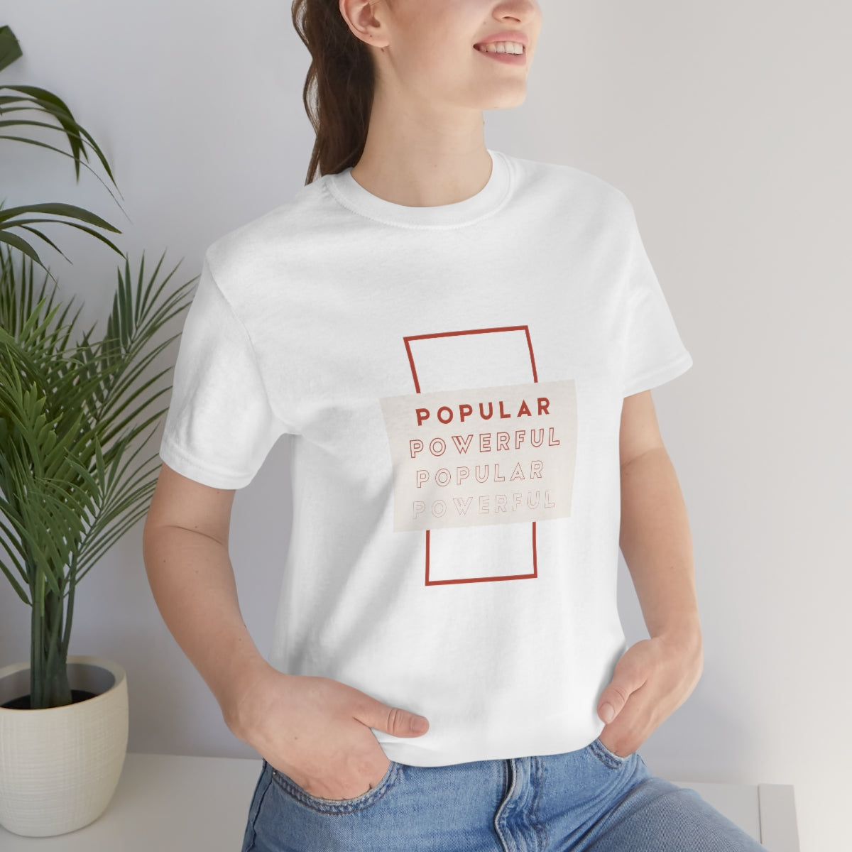 Popular/Powerful Jersey Short Sleeve Tee