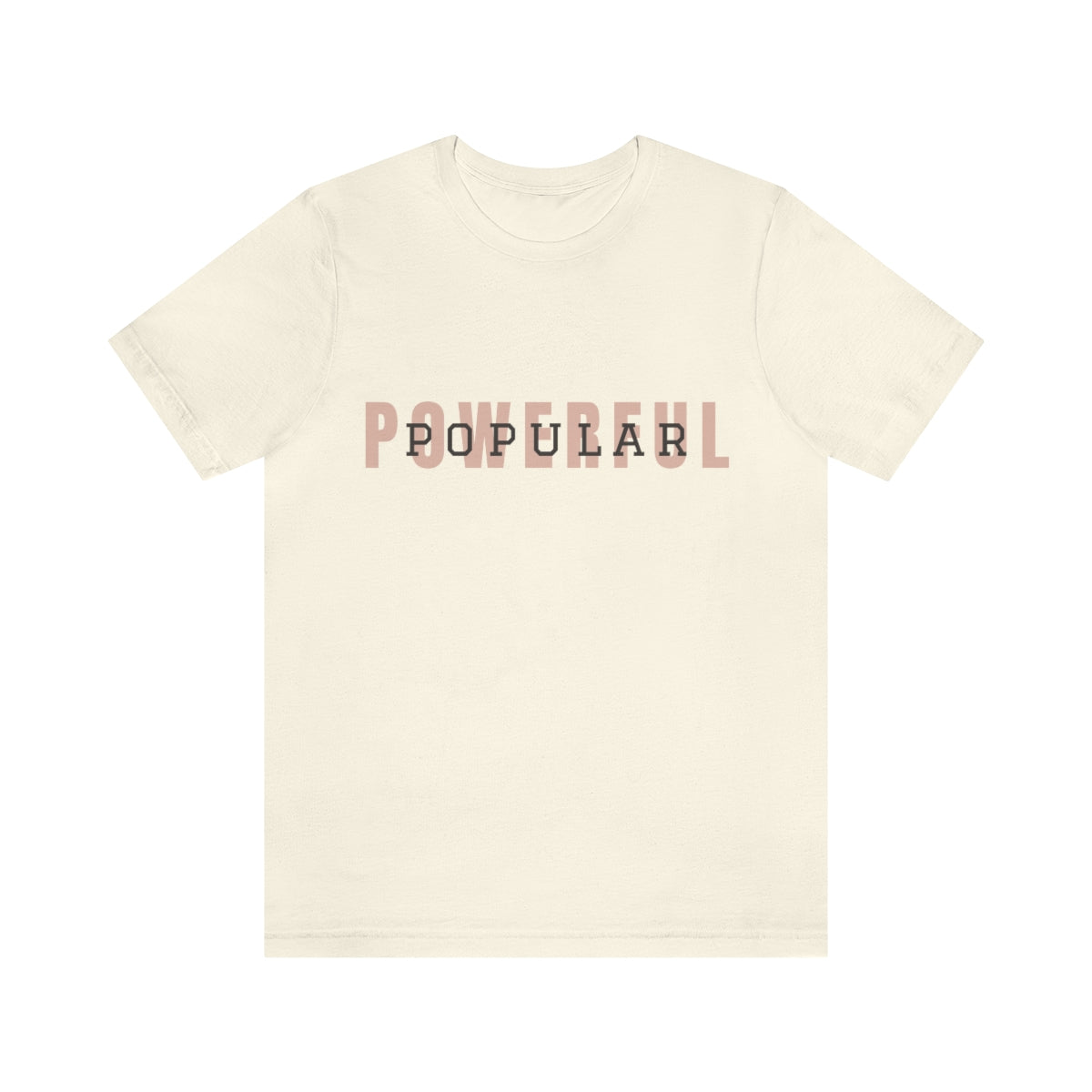 Powerful/Popular Logo Jersey Short Sleeve Tee