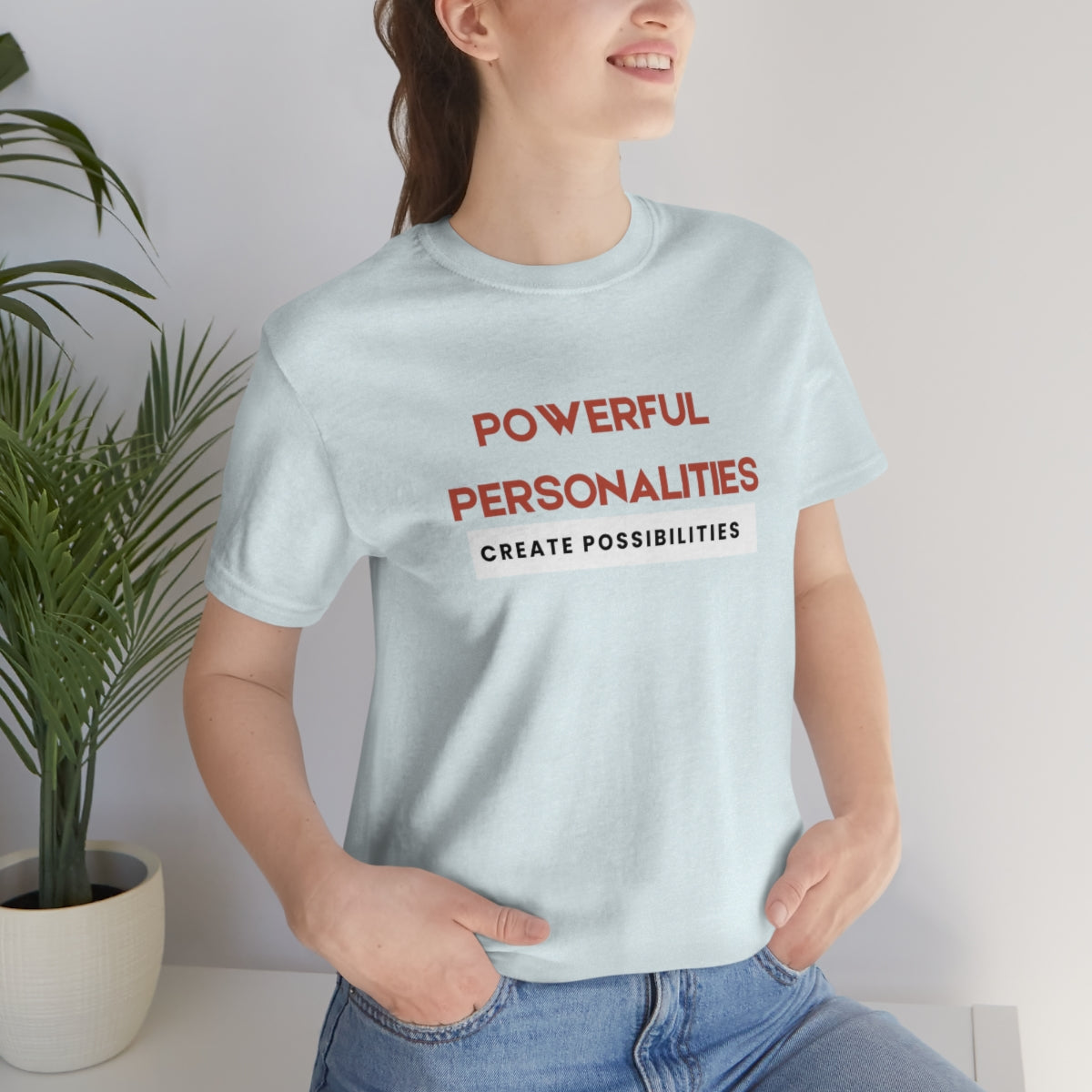 Powerful Unisex Jersey Short Sleeve Tee