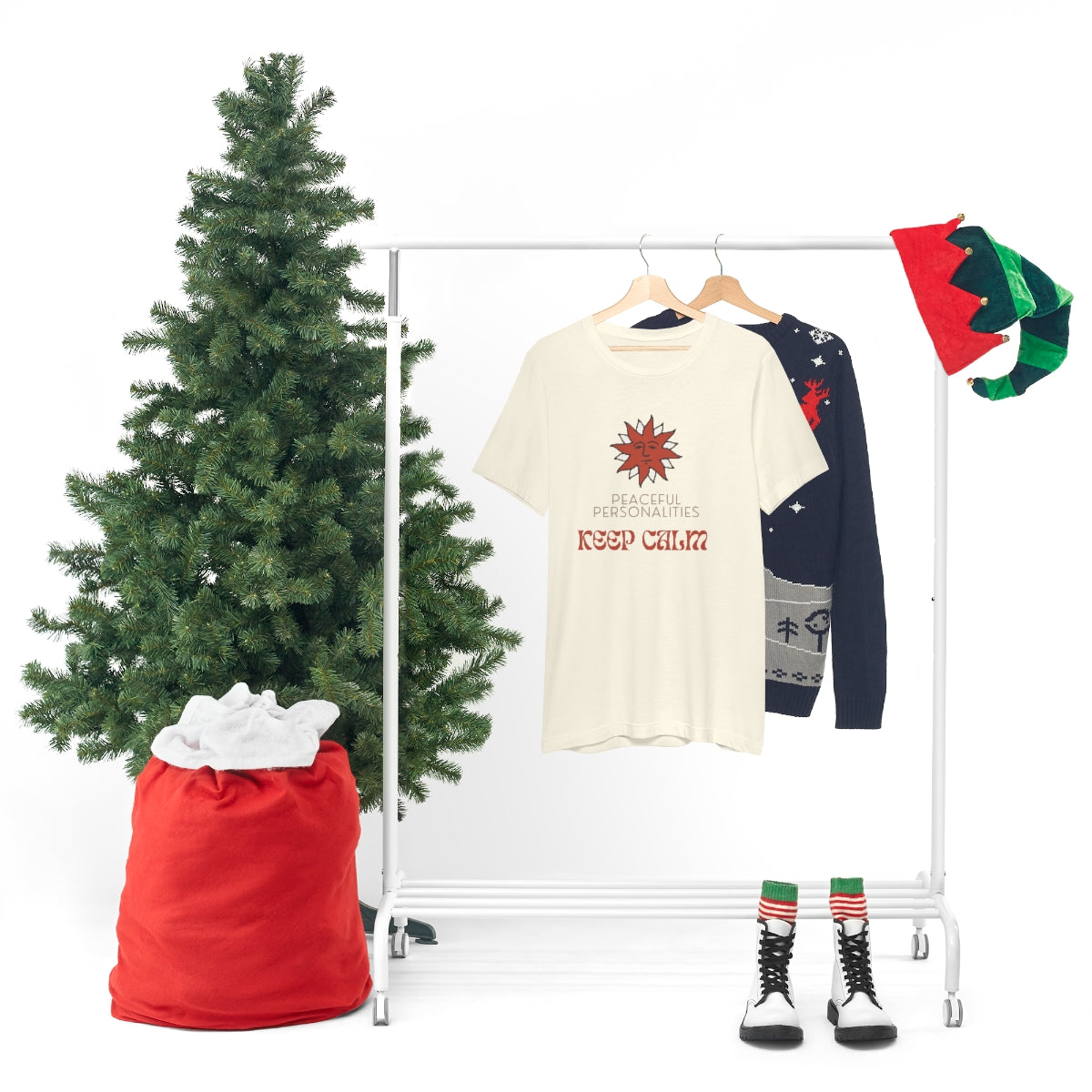 Keep Calm Jersey Short Sleeve Tee