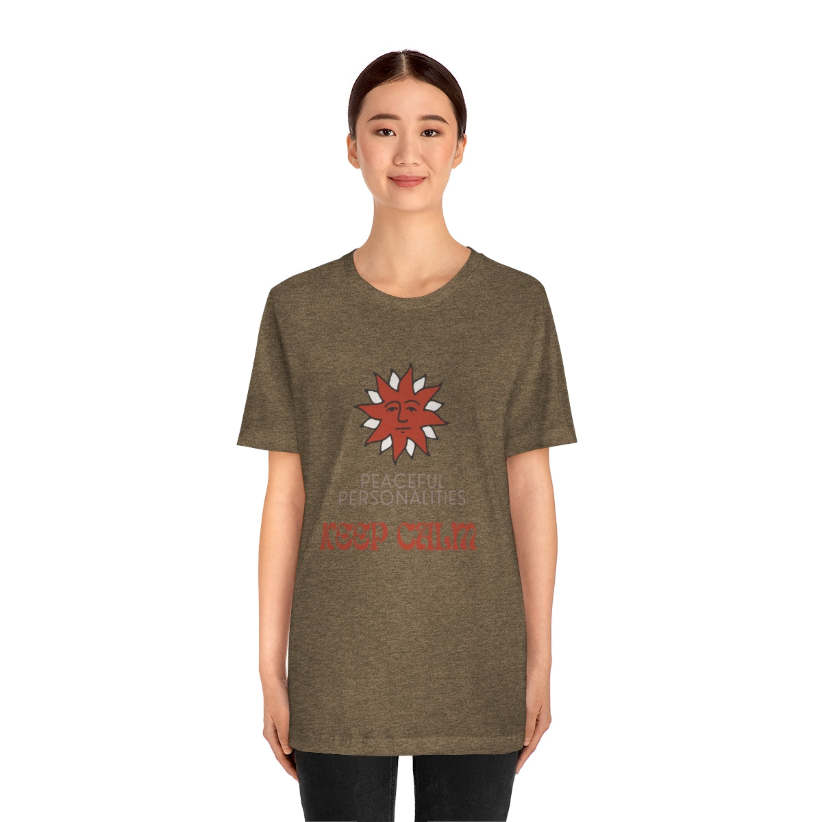 Keep Calm Jersey Short Sleeve Tee