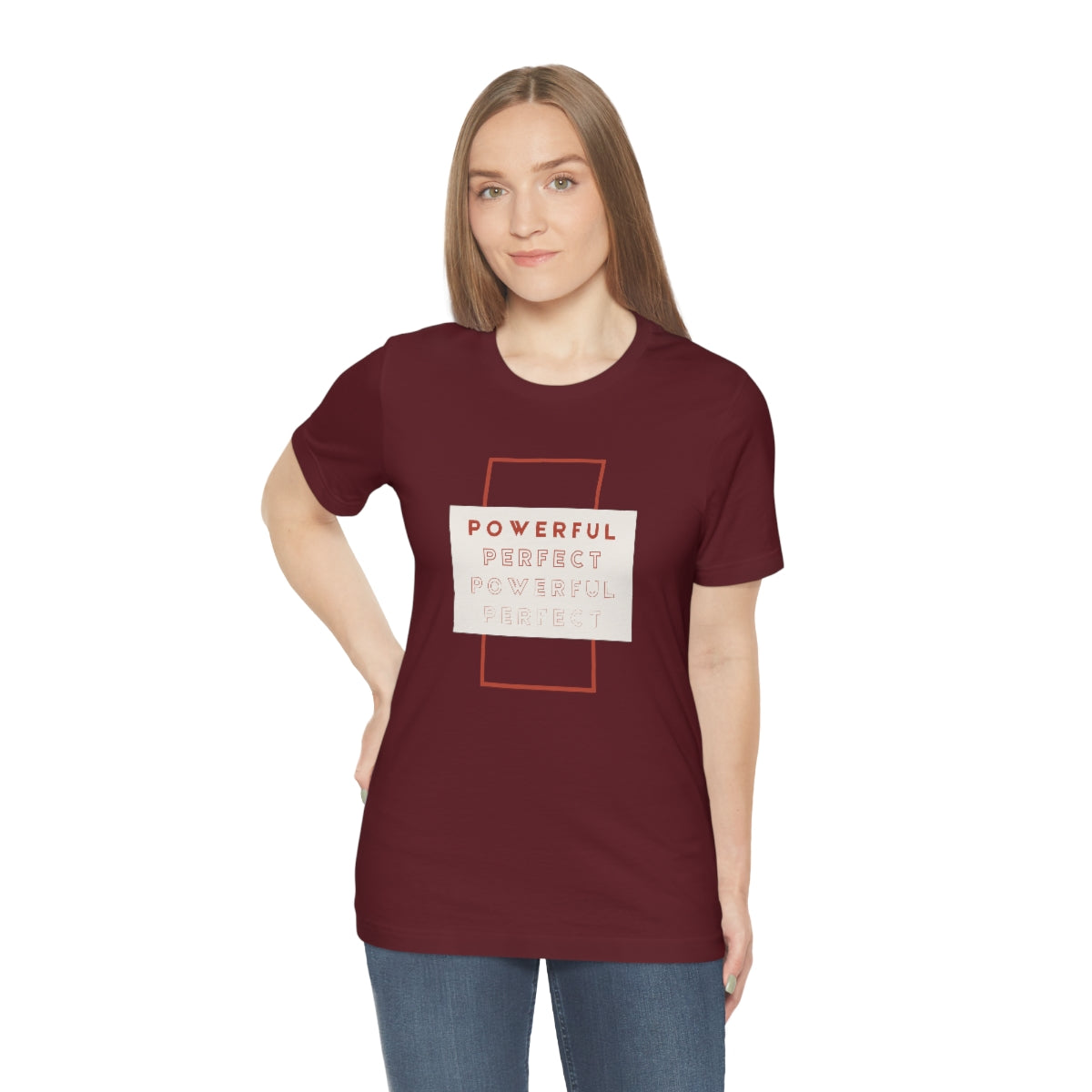 Powerful/Perfect Jersey Short Sleeve Tee
