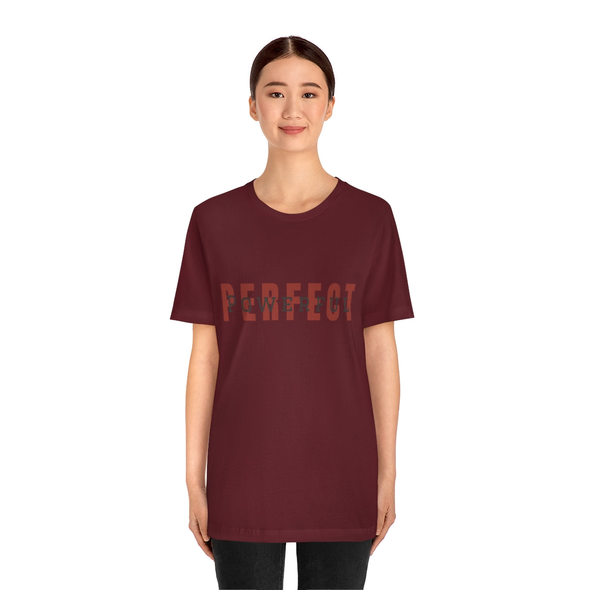 Perfect/Powerful Logo Jersey Short Sleeve Tee