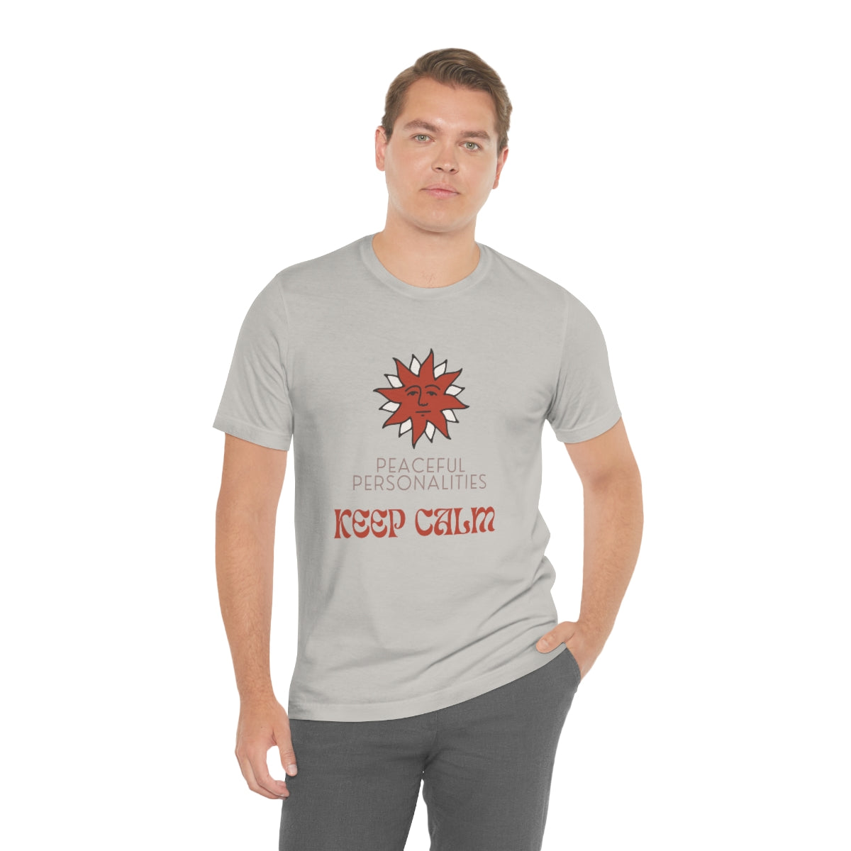 Keep Calm Jersey Short Sleeve Tee