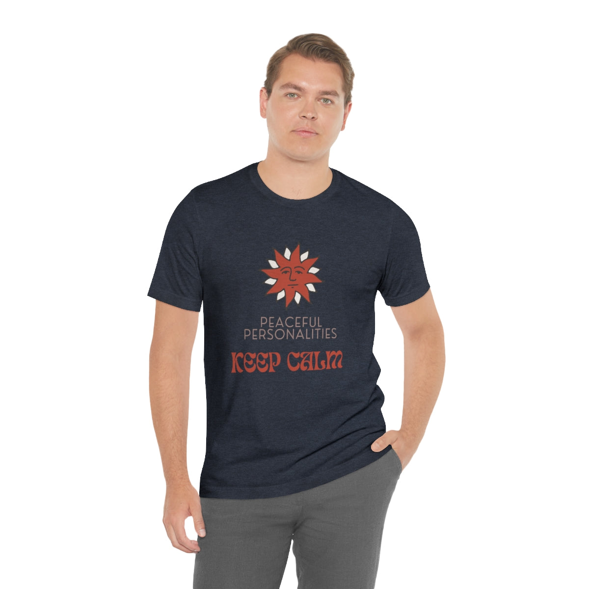 Keep Calm Jersey Short Sleeve Tee