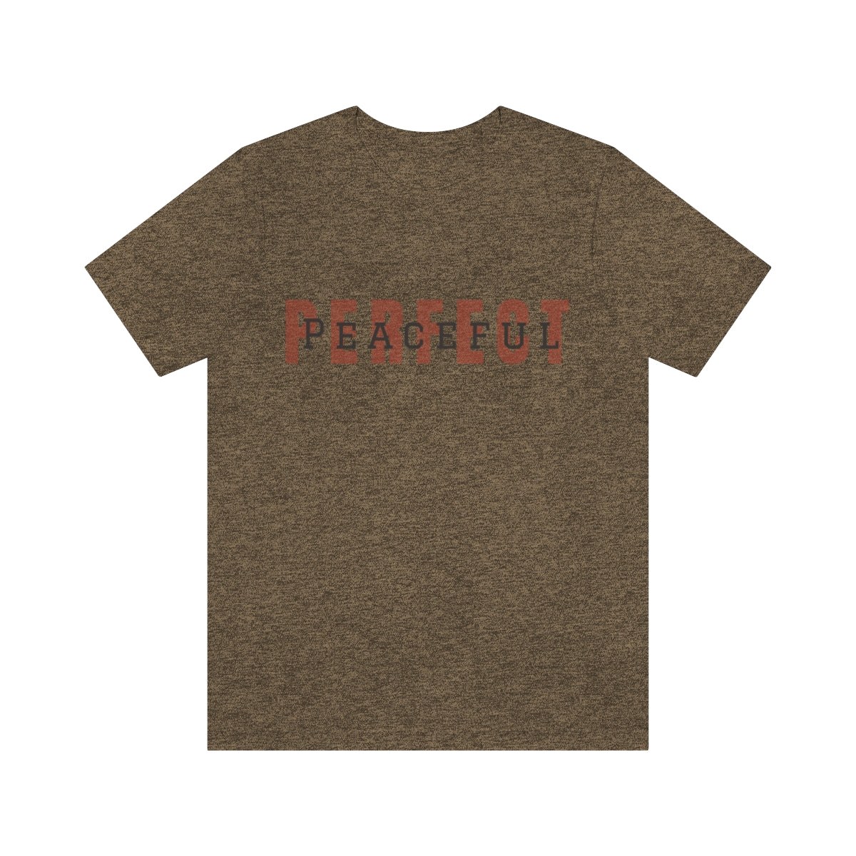 Perfect/Peaceful Logo Jersey Short Sleeve Tee