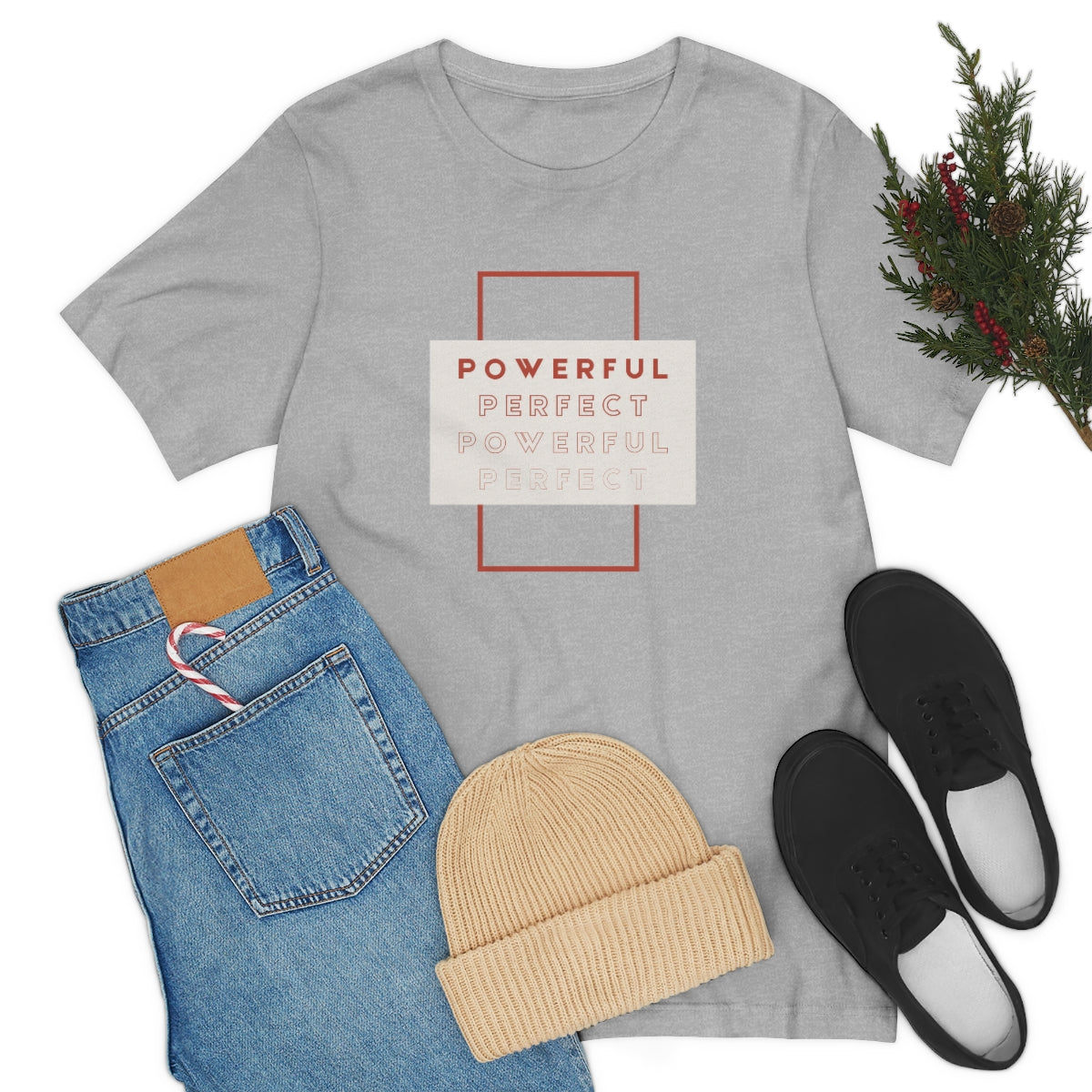 Powerful/Perfect Jersey Short Sleeve Tee