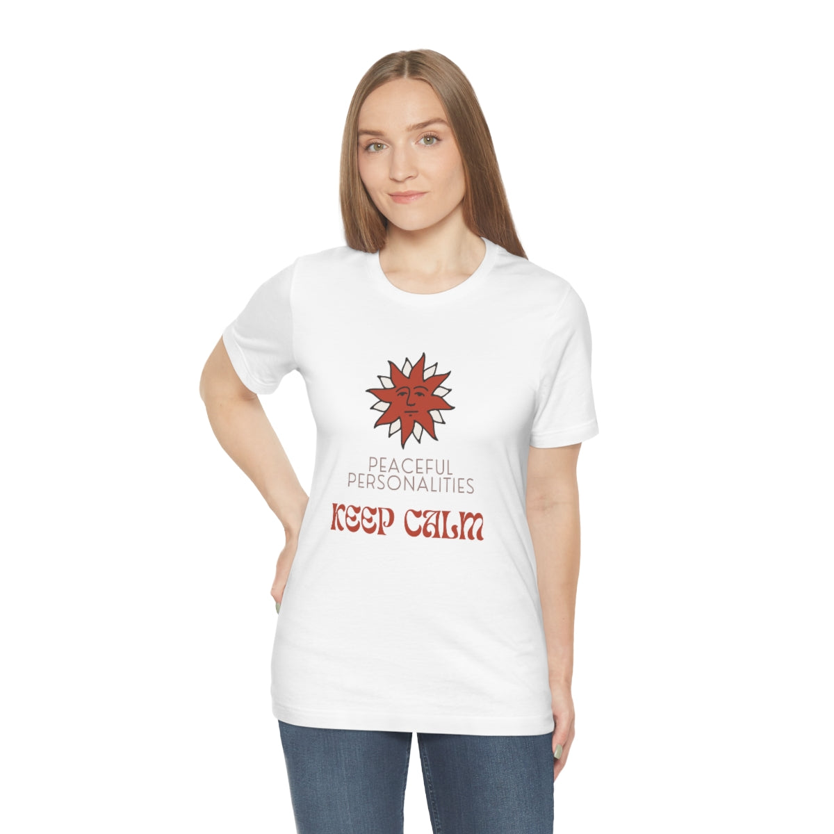 Keep Calm Jersey Short Sleeve Tee