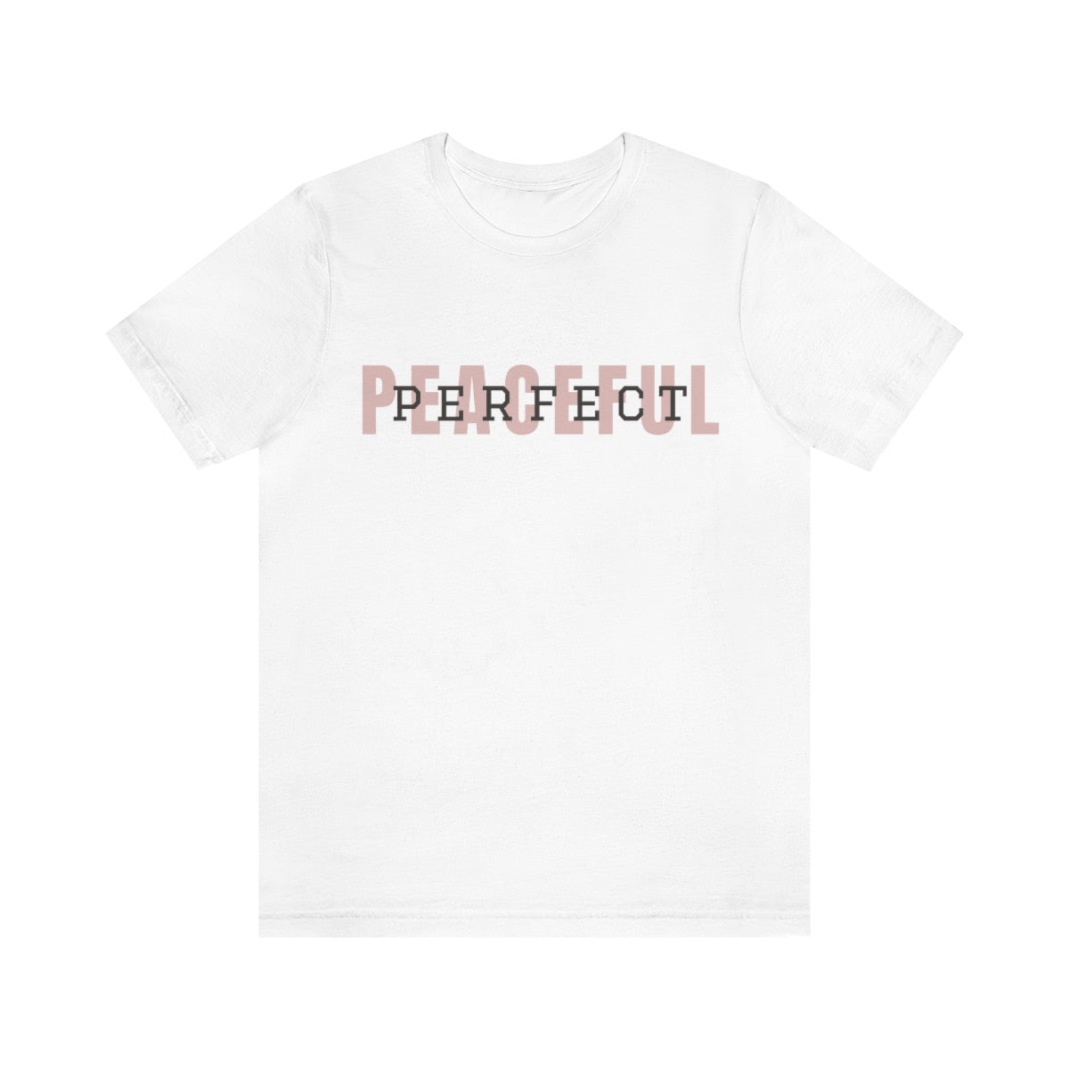 Peaceful/Perfect Logo T-shirt