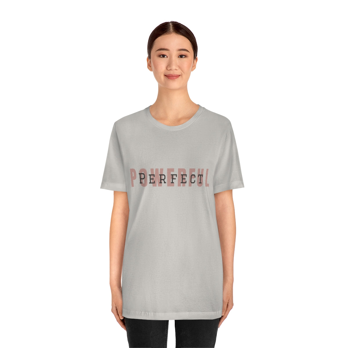 Powerful/Perfect Logo Jersey Short Sleeve Tee