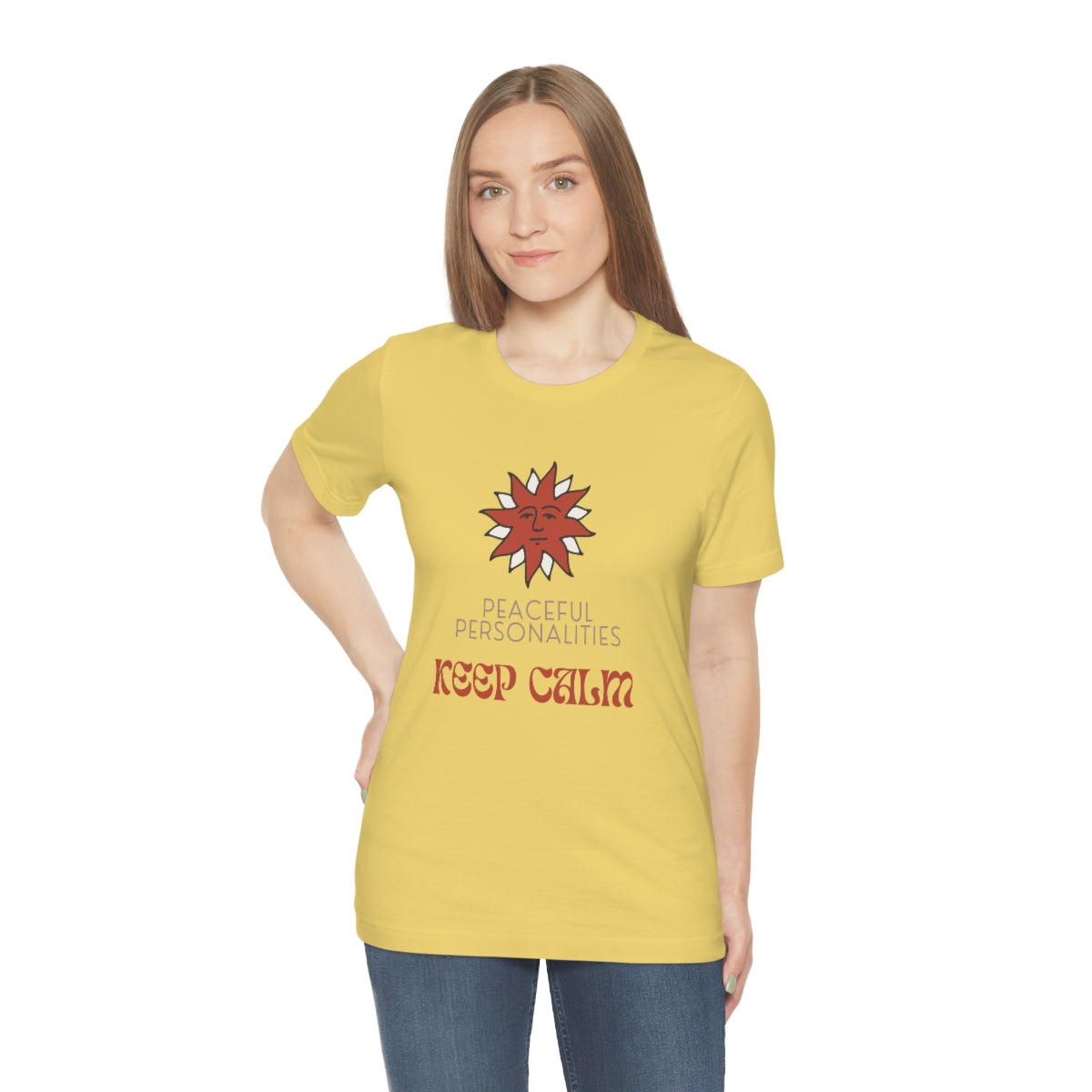 Keep Calm Jersey Short Sleeve Tee