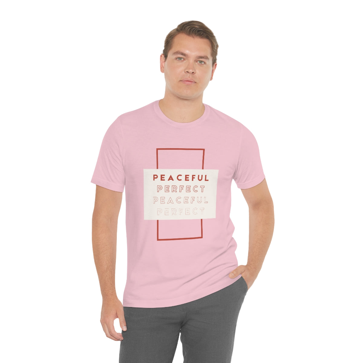 Peaceful/Perfect Jersey Short Sleeve Tee