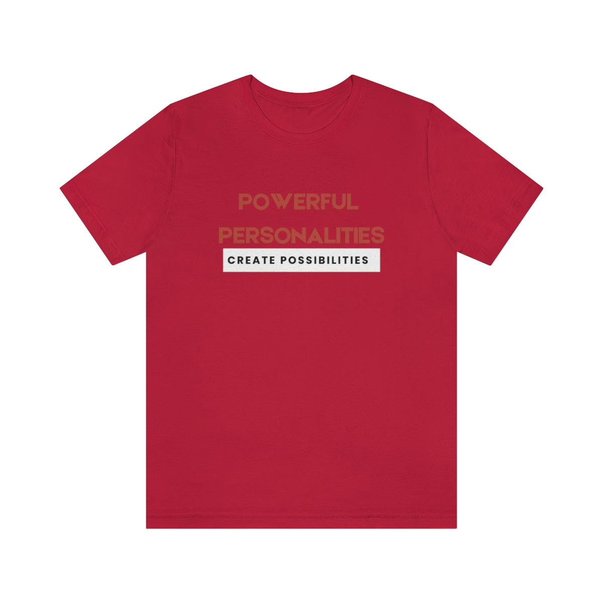 Powerful Unisex Jersey Short Sleeve Tee