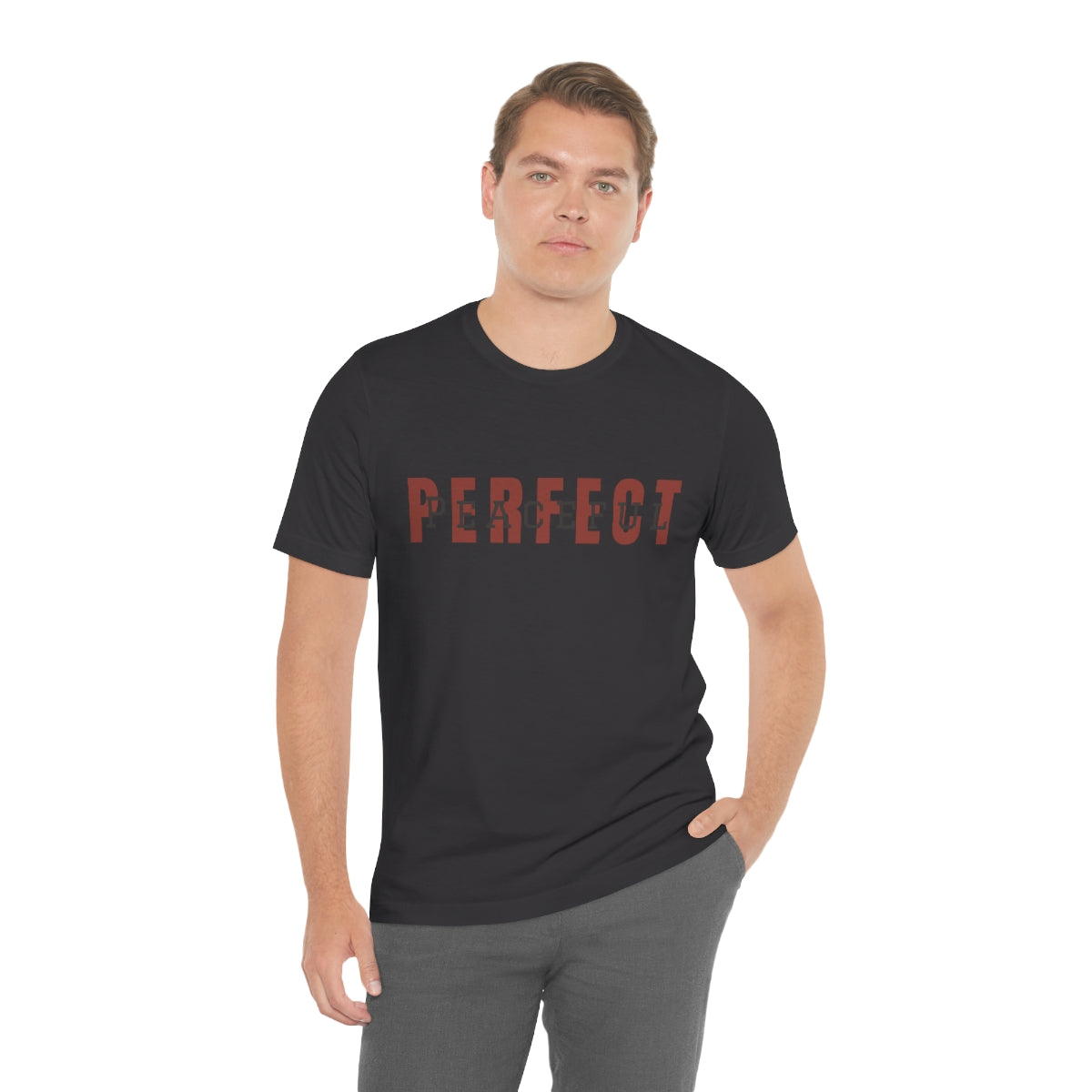 Perfect/Peaceful Logo Jersey Short Sleeve Tee