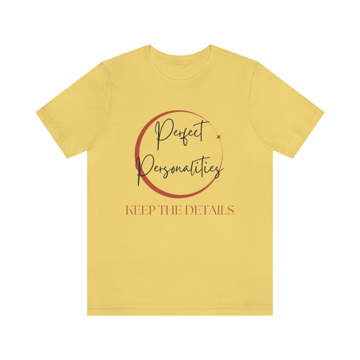 Keep The Details Jersey Short Sleeve Tee