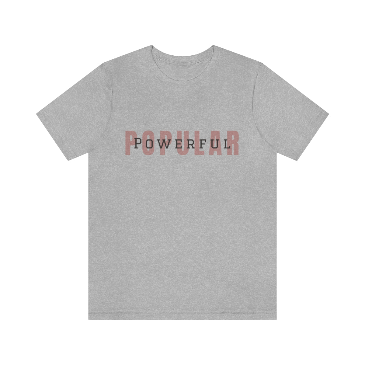 Popular/Powerful Logo Jersey Short Sleeve Tee