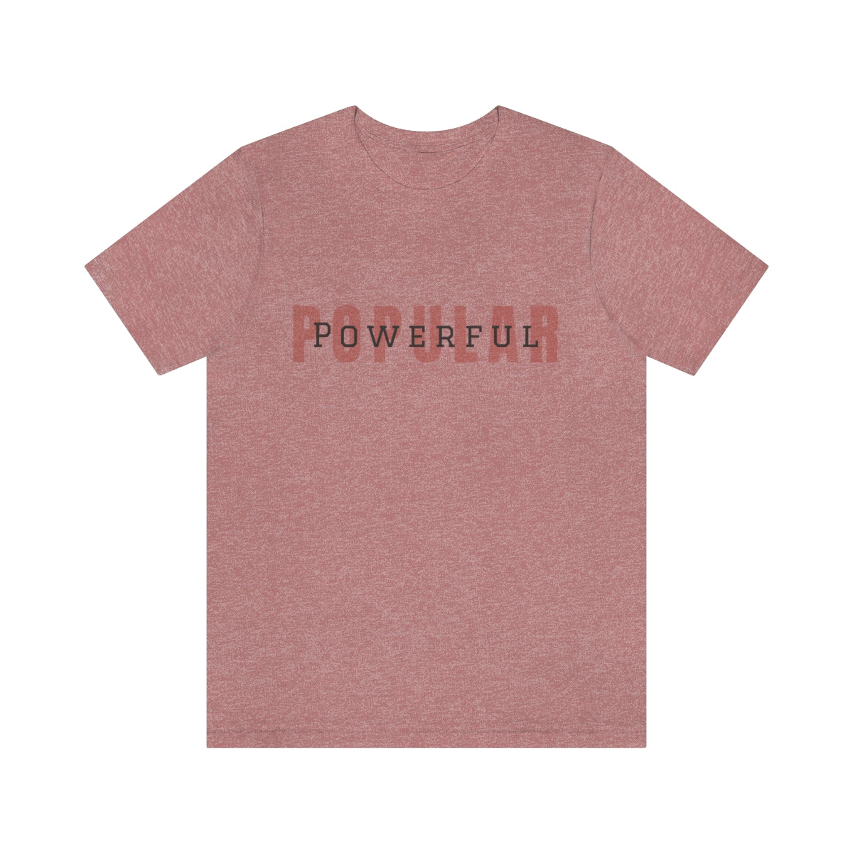 Popular/Powerful Logo Jersey Short Sleeve Tee