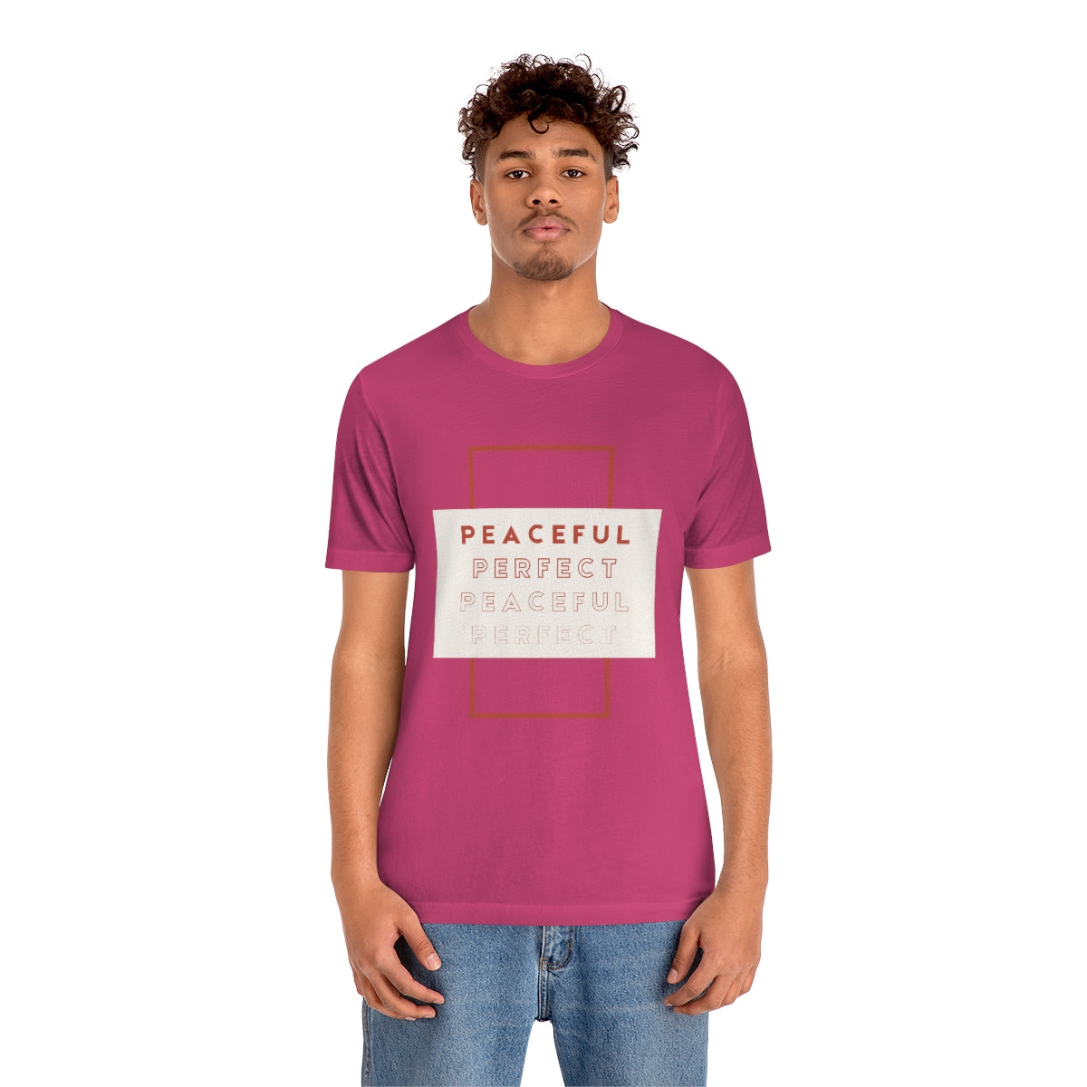 Peaceful/Perfect Jersey Short Sleeve Tee