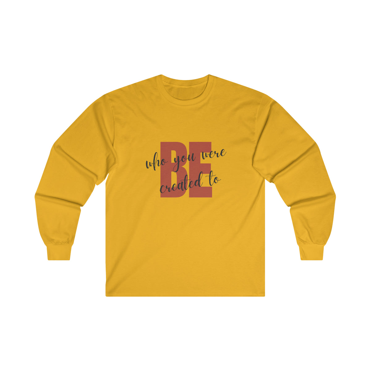 Be Ultra Cotton Long Sleeve Tee