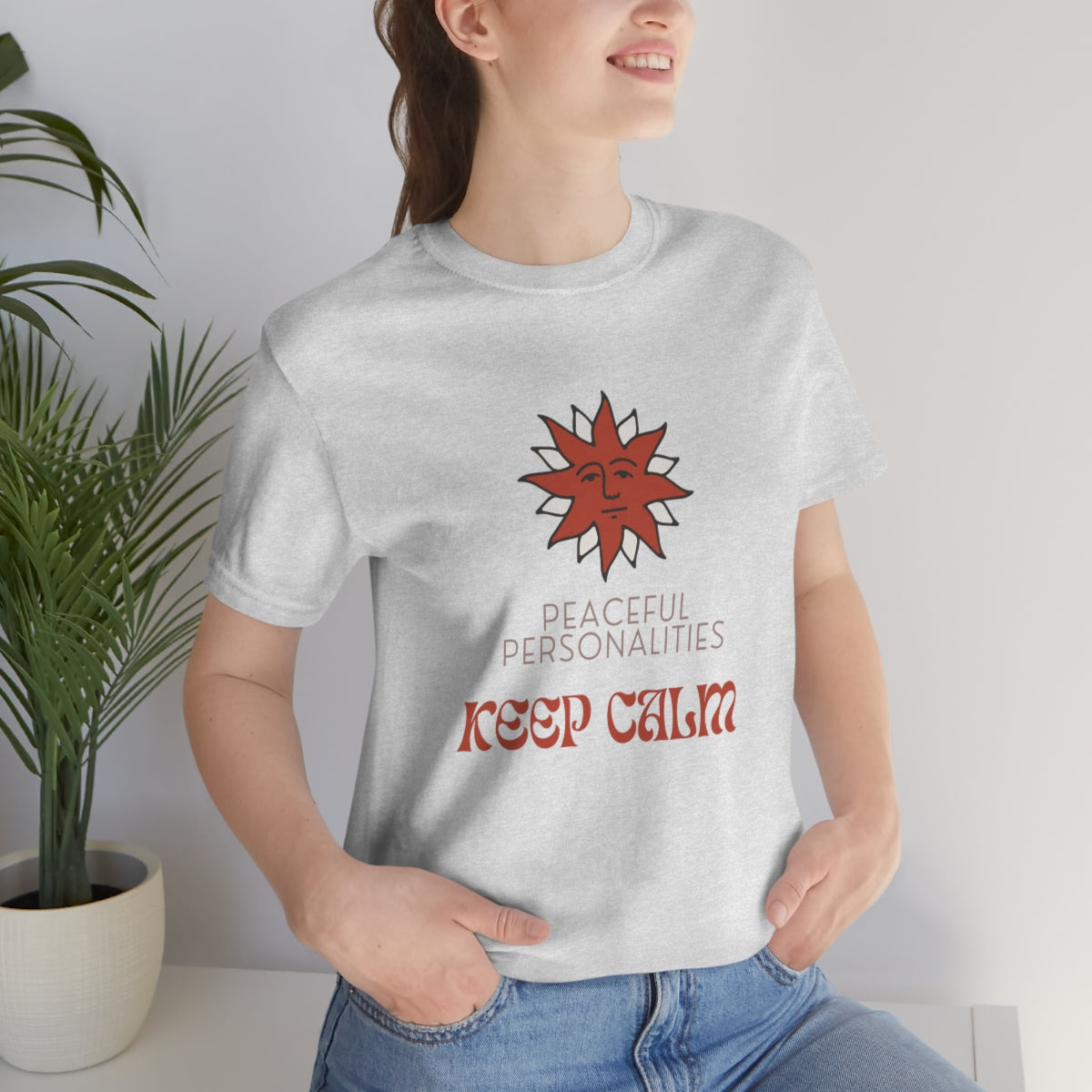 Keep Calm Jersey Short Sleeve Tee
