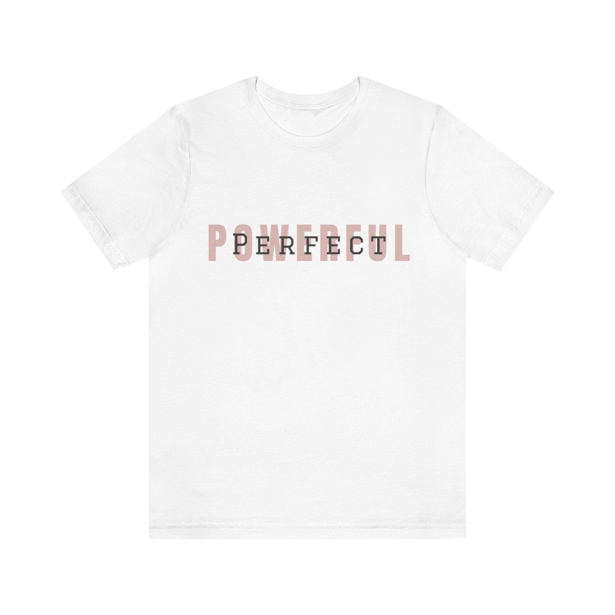 Powerful/Perfect Logo Jersey Short Sleeve Tee