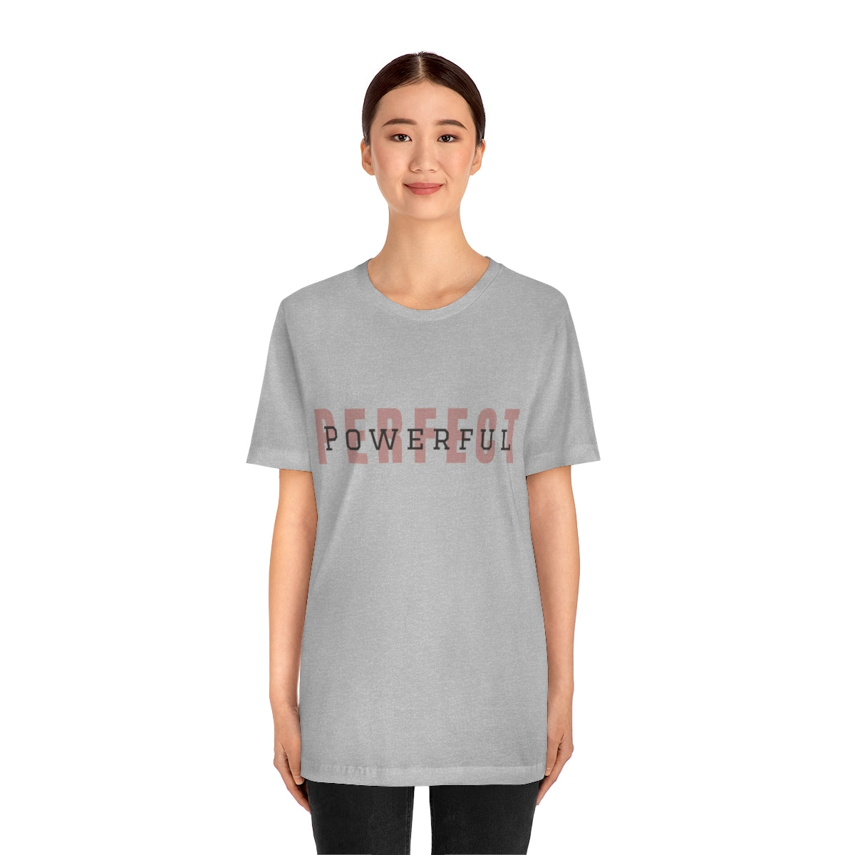 Perfect/Powerful Logo Jersey Short Sleeve Tee