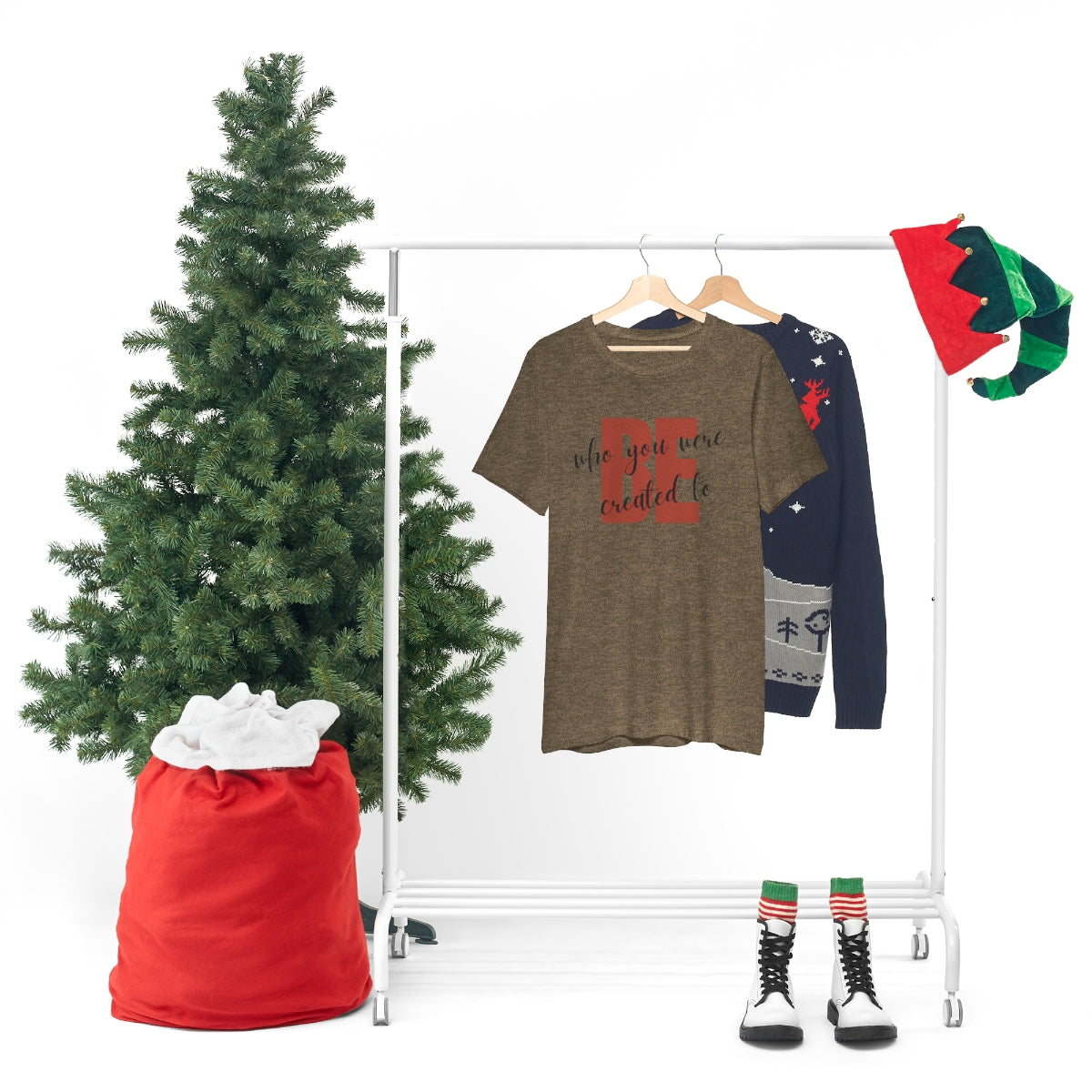 Be Who You Were Created To Be Jersey Short Sleeve Tee