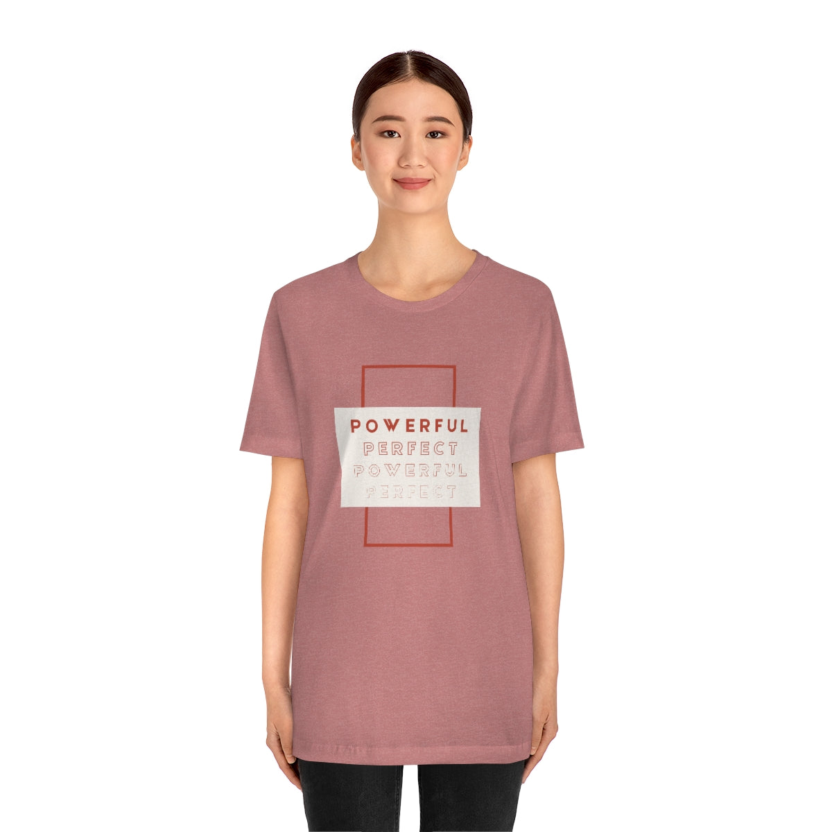 Powerful/Perfect Jersey Short Sleeve Tee