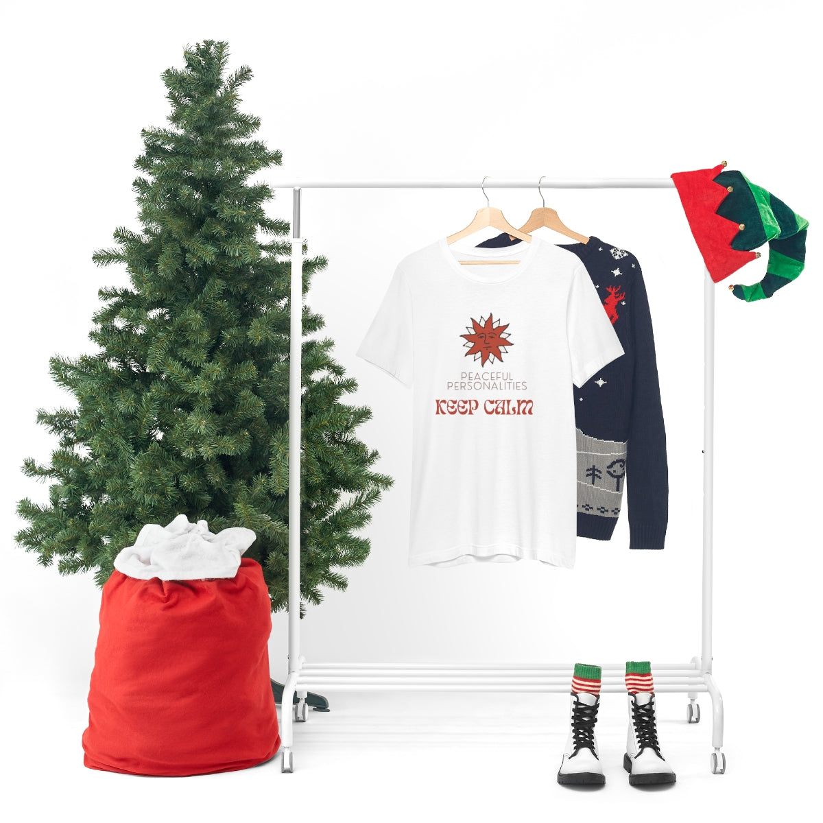 Keep Calm Jersey Short Sleeve Tee