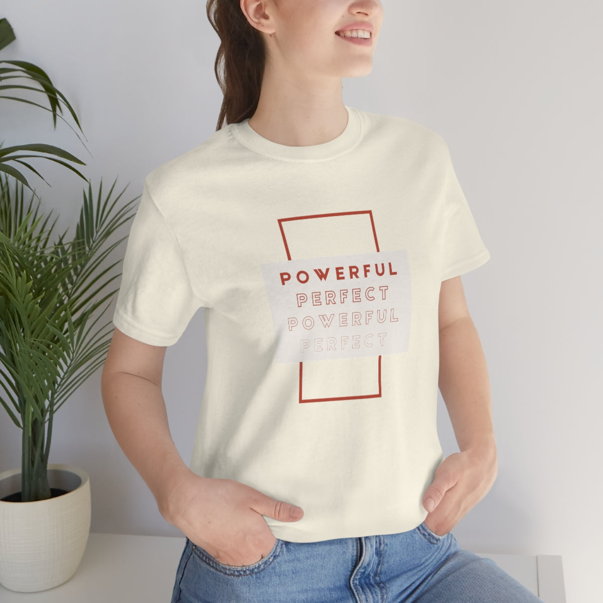 Powerful/Perfect Jersey Short Sleeve Tee