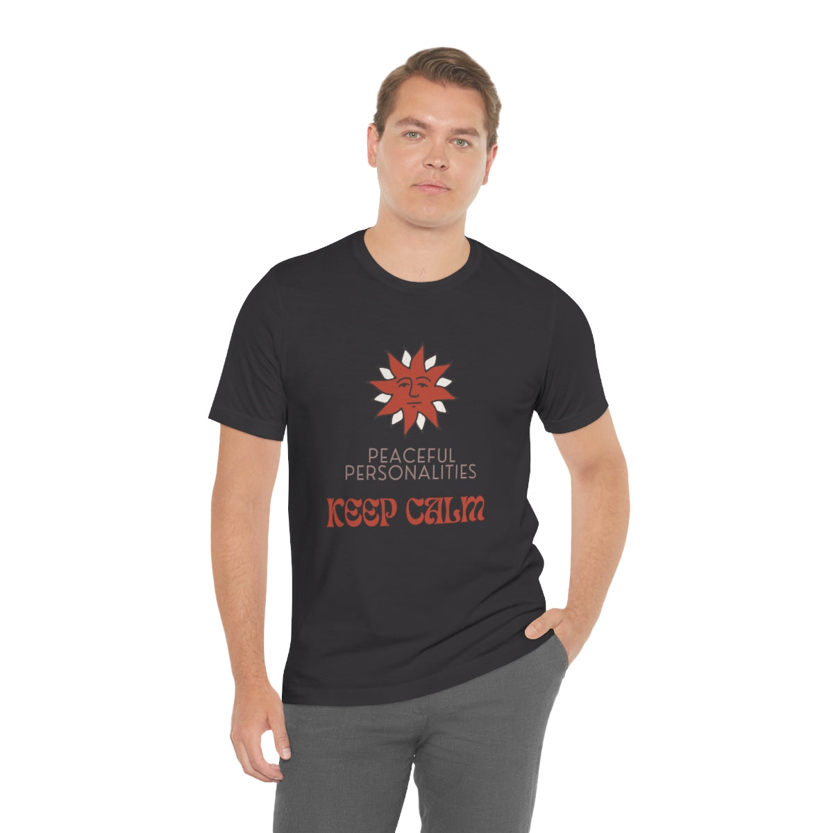 Keep Calm Jersey Short Sleeve Tee