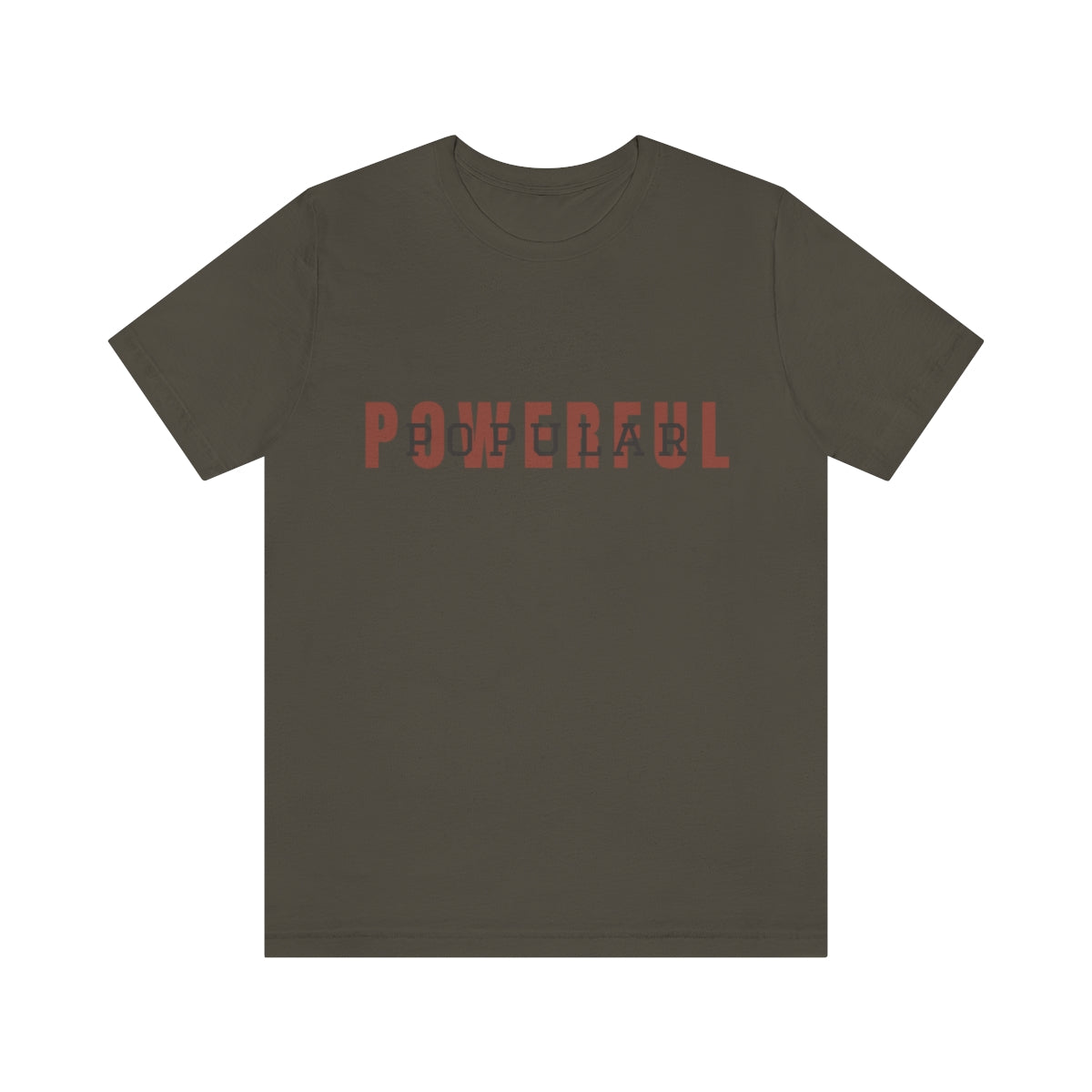Powerful/Popular Logo Jersey Short Sleeve Tee