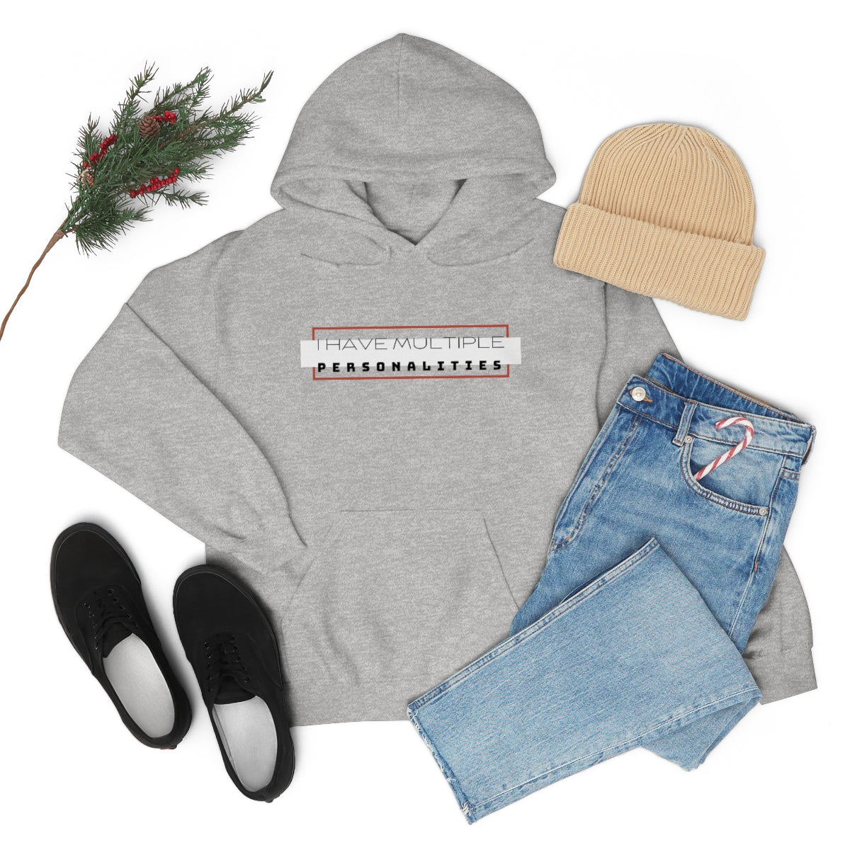 Multiple Personalities #2 Unisex Heavy Blend™ Hooded Sweatshirt