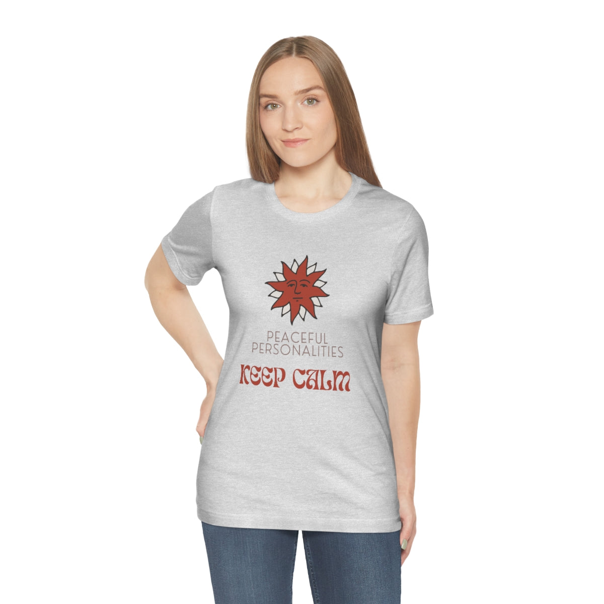 Keep Calm Jersey Short Sleeve Tee