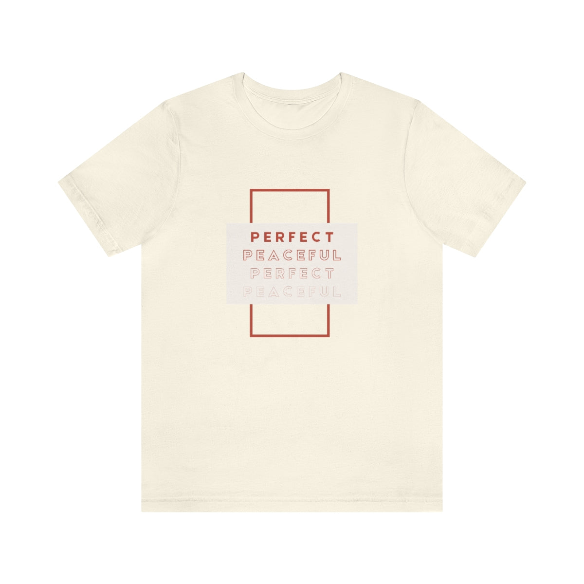 Perfect/Peaceful Jersey Short Sleeve Tee