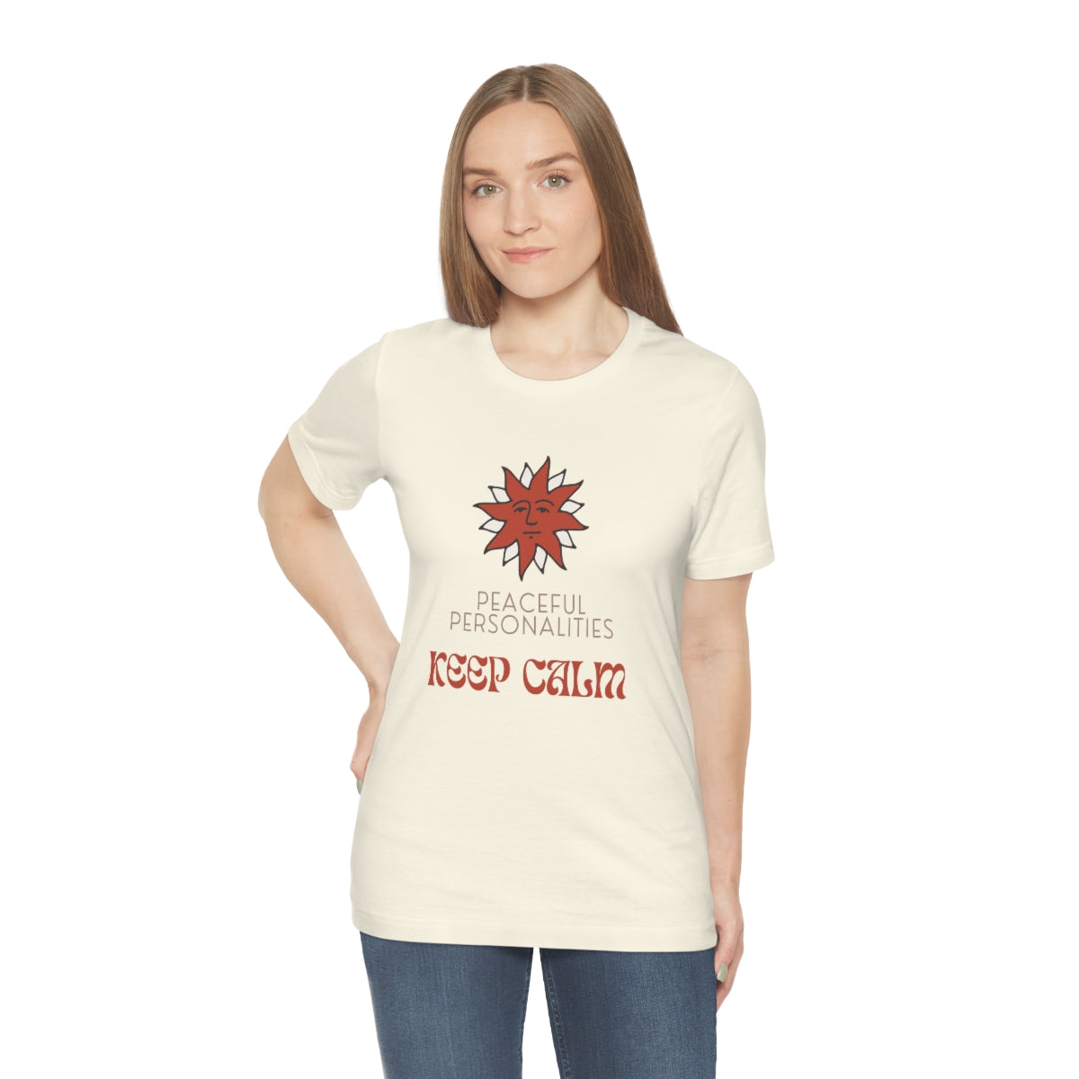 Keep Calm Jersey Short Sleeve Tee