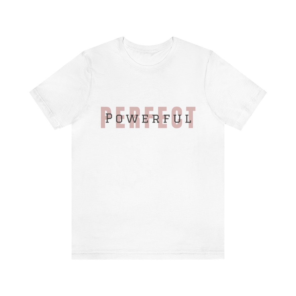 Perfect/Powerful Logo Jersey Short Sleeve Tee