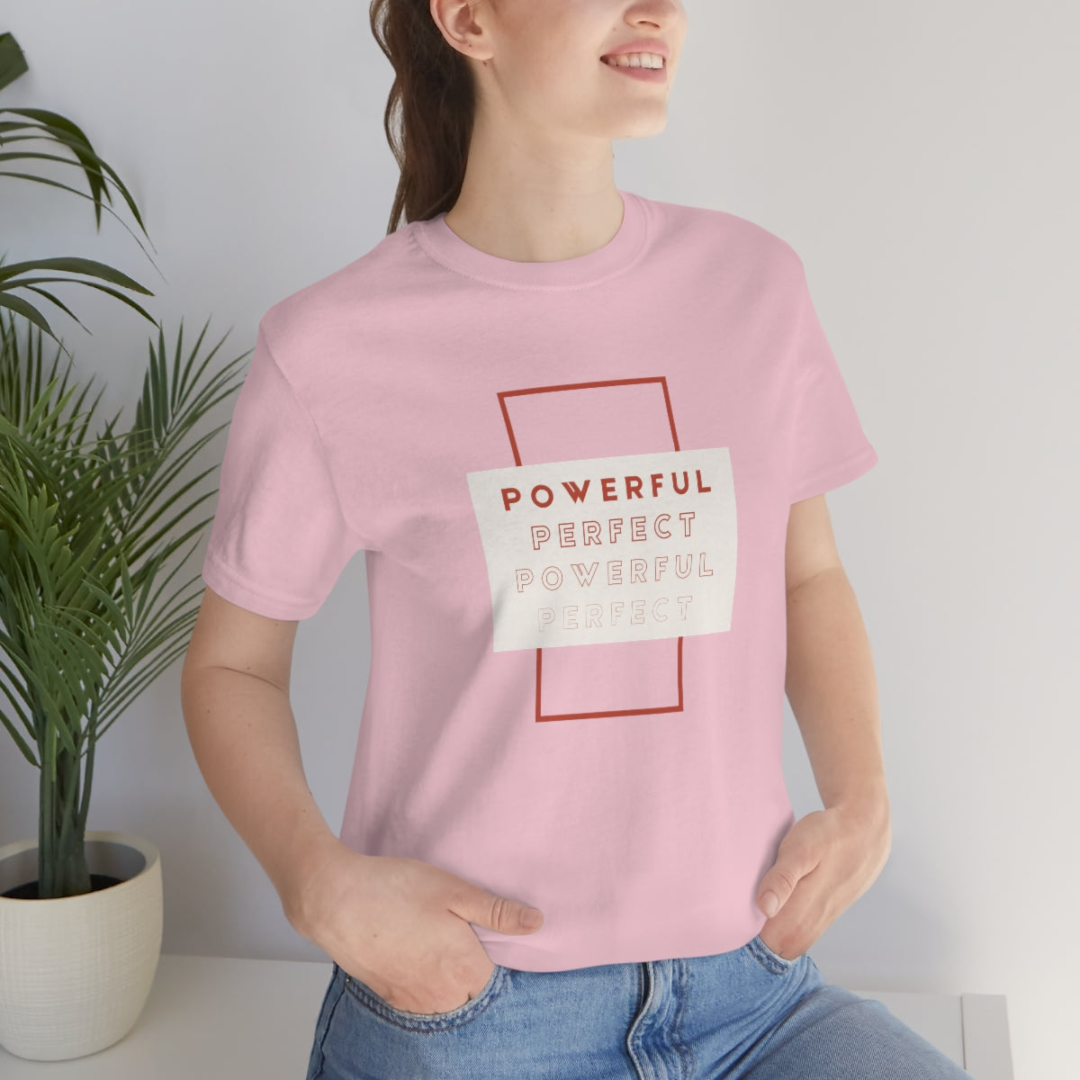 Powerful/Perfect Jersey Short Sleeve Tee