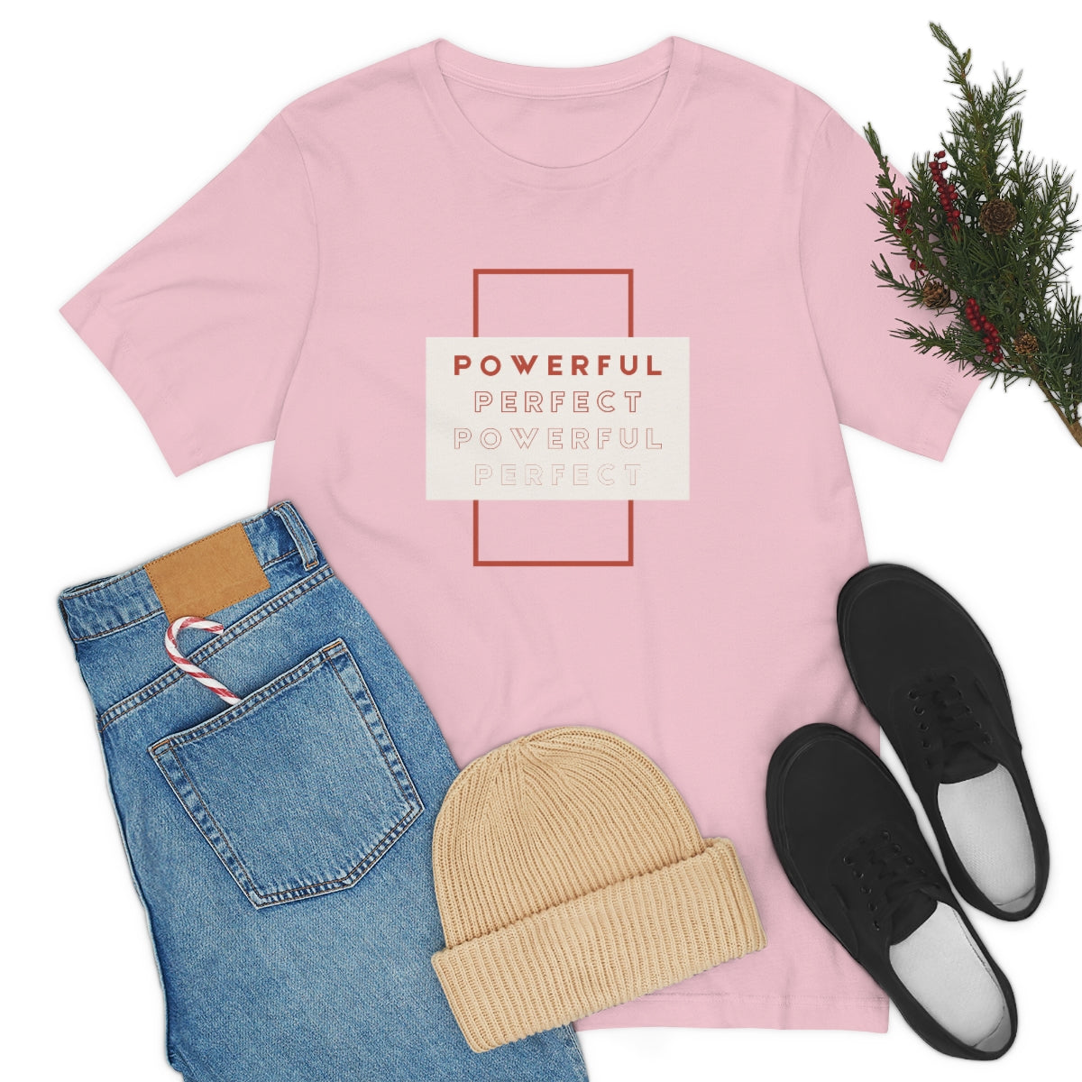 Powerful/Perfect Jersey Short Sleeve Tee