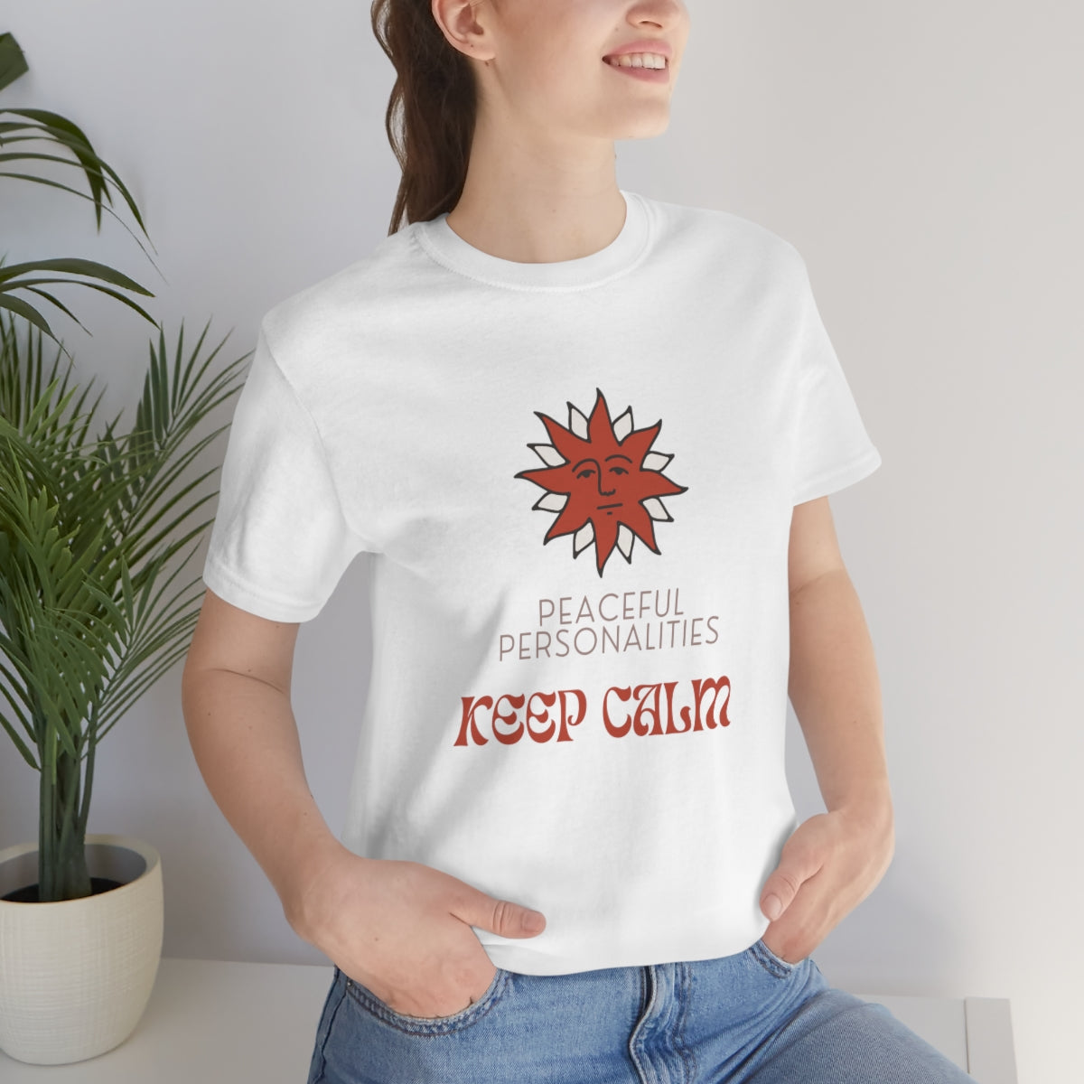Keep Calm Jersey Short Sleeve Tee