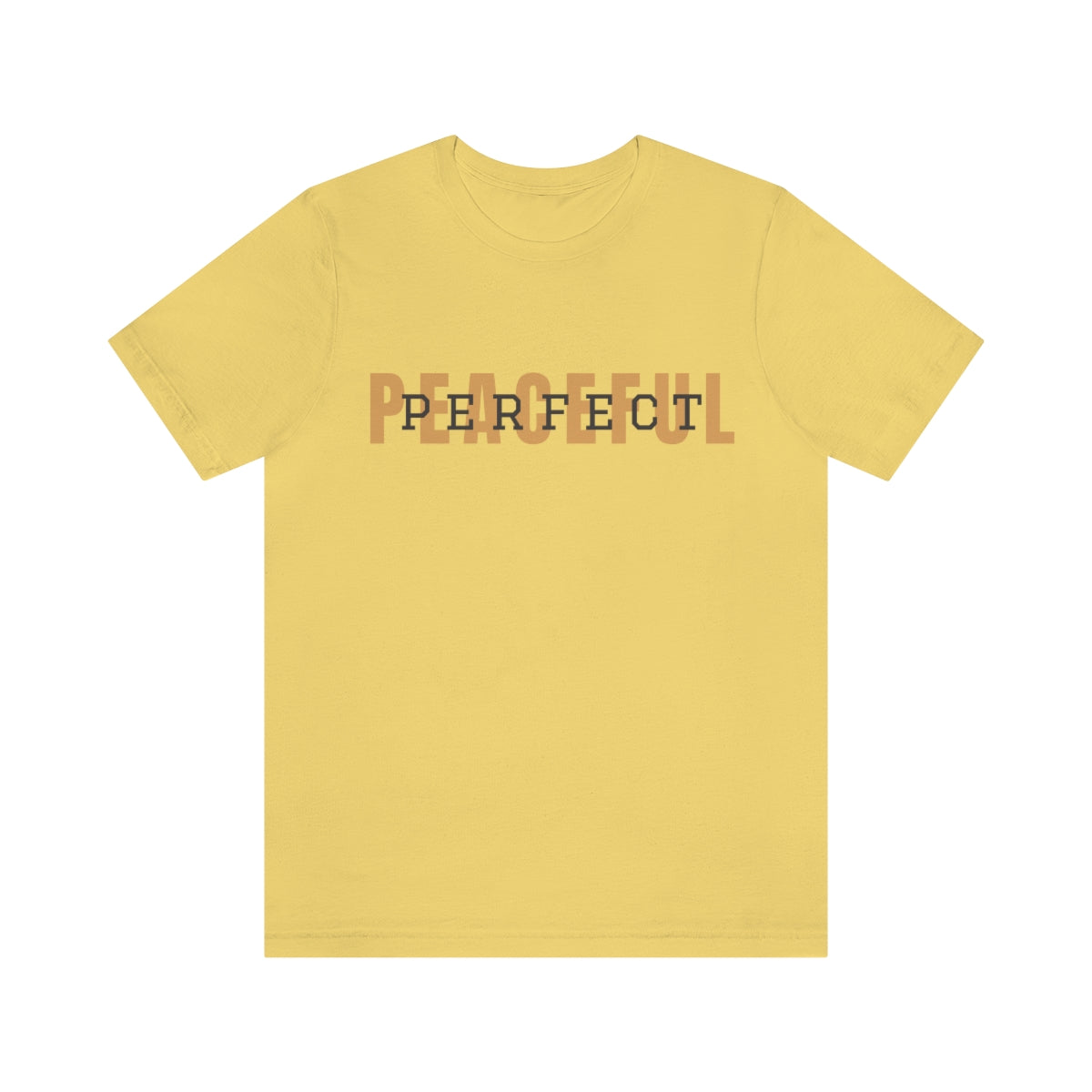 Peaceful/Perfect Logo T-shirt