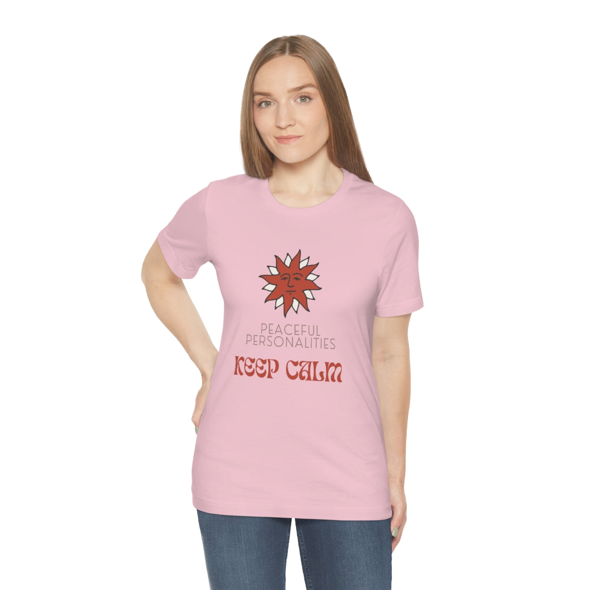 Keep Calm Jersey Short Sleeve Tee