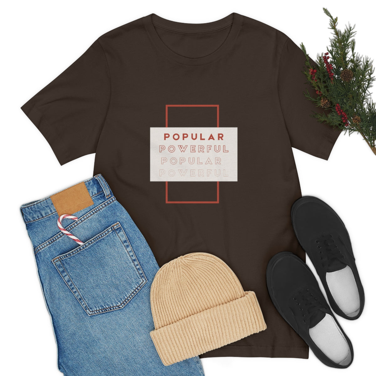 Popular/Powerful Jersey Short Sleeve Tee